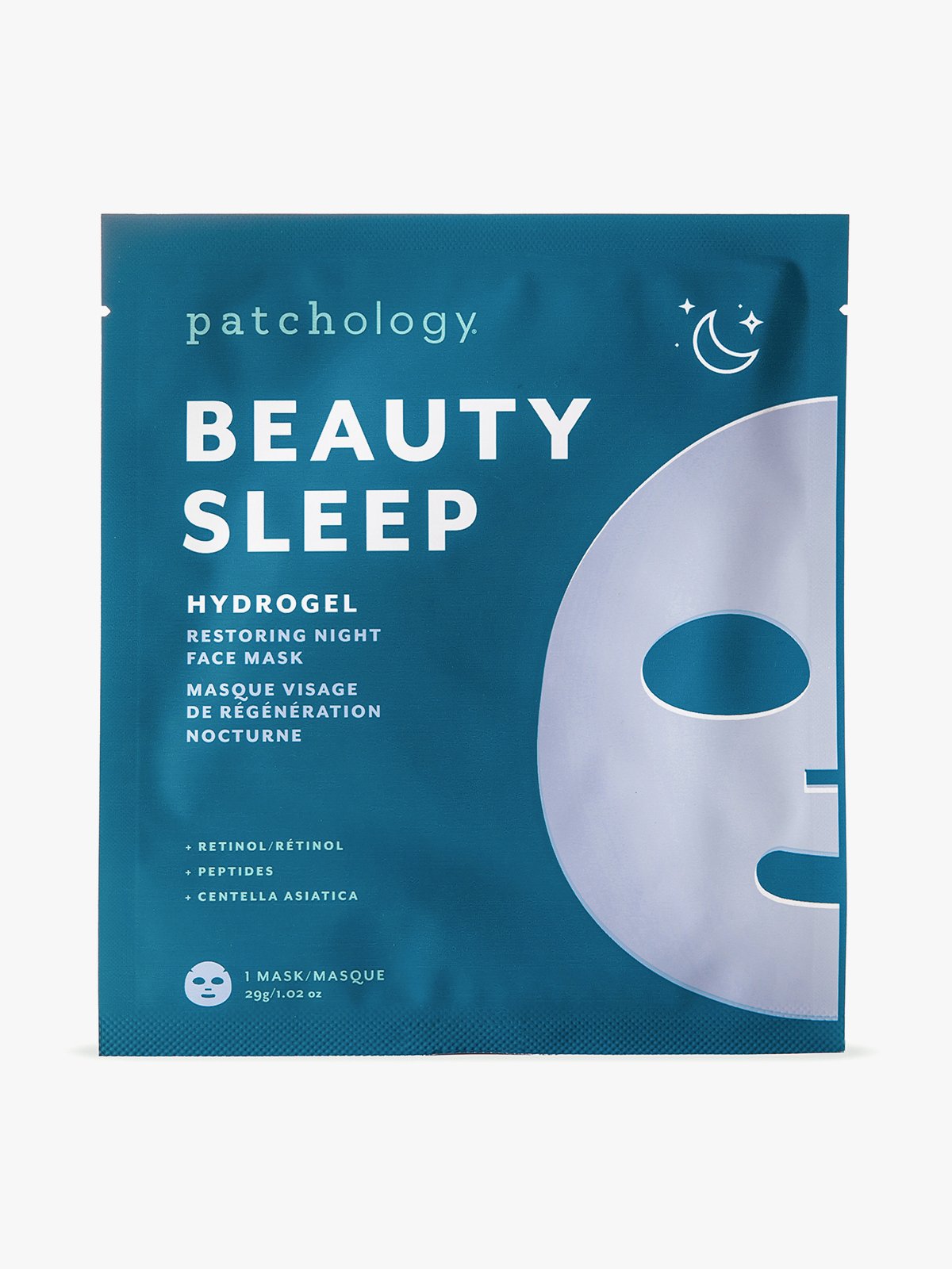 Patchology Beauty Sleep Restoring Hydrogel Face Mask - Single Flerfarget