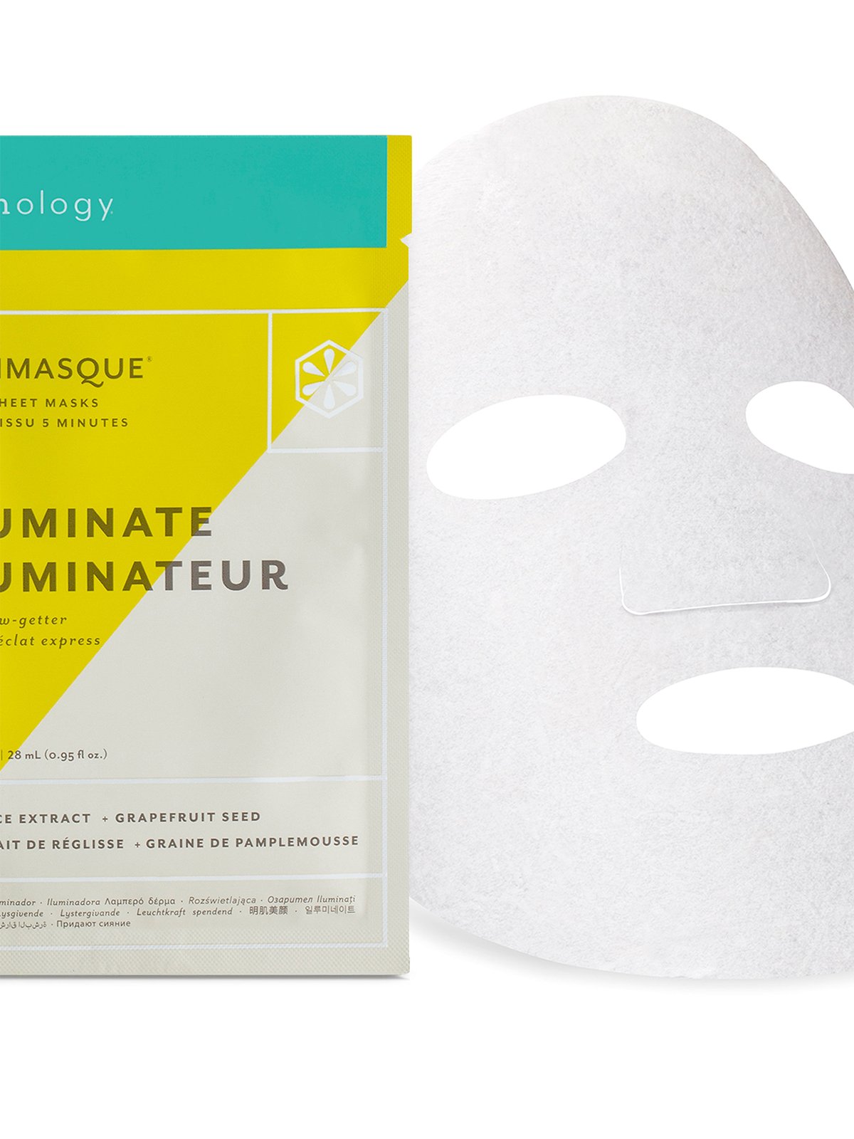 Patchology Illuminate Sheet Mask 2-Pack Sachet Flerfarget
