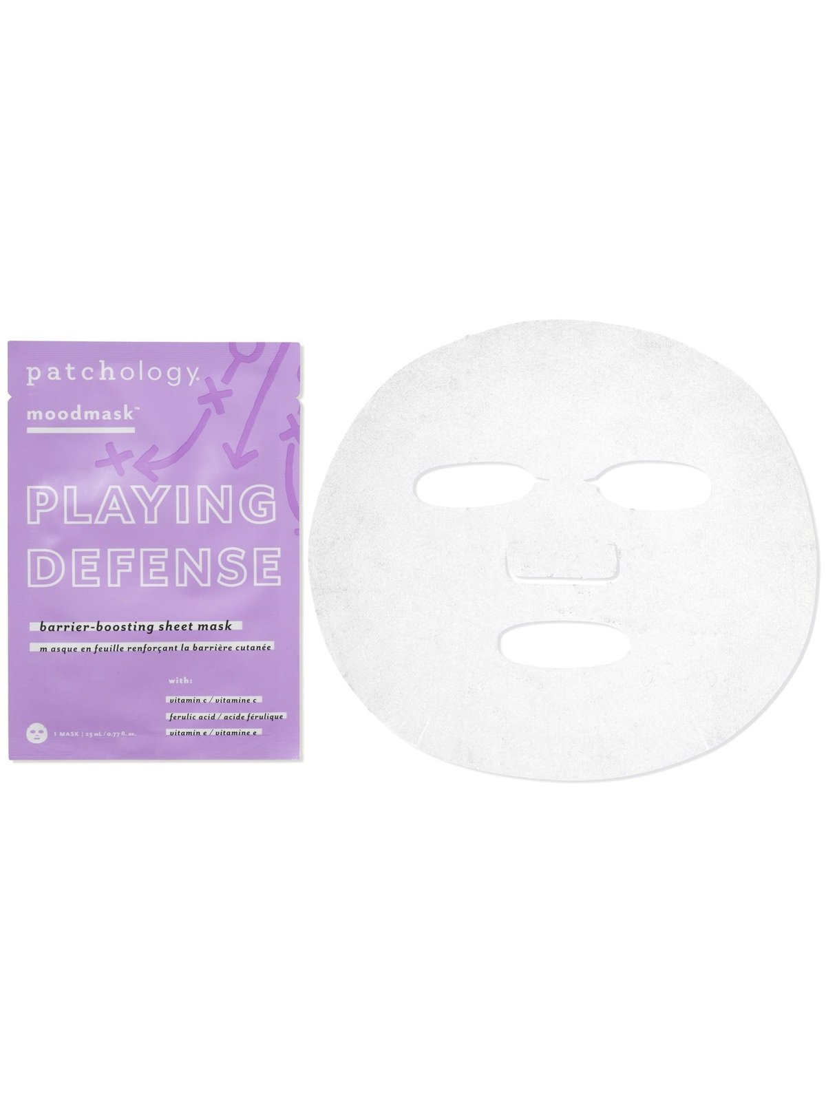 Patchology moodmask™ Playing Defense - Single Flerfarget