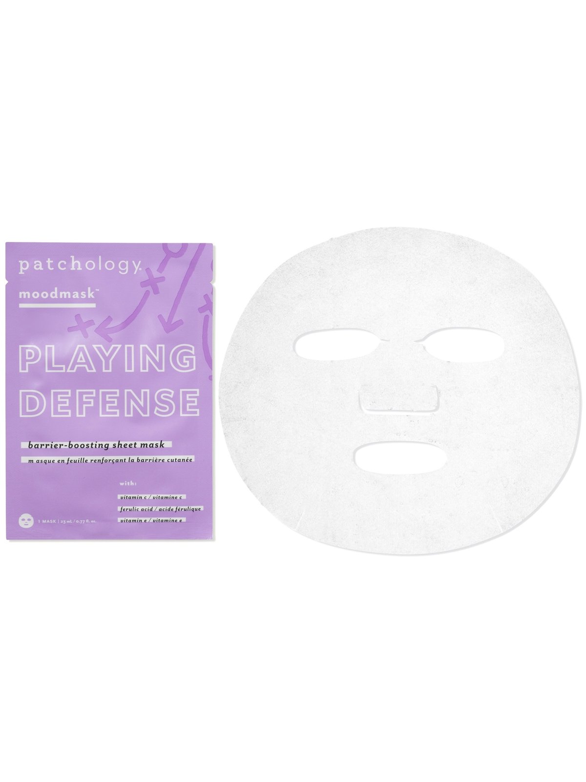 Patchology moodmask™ Playing Defense - Single Flerfarget