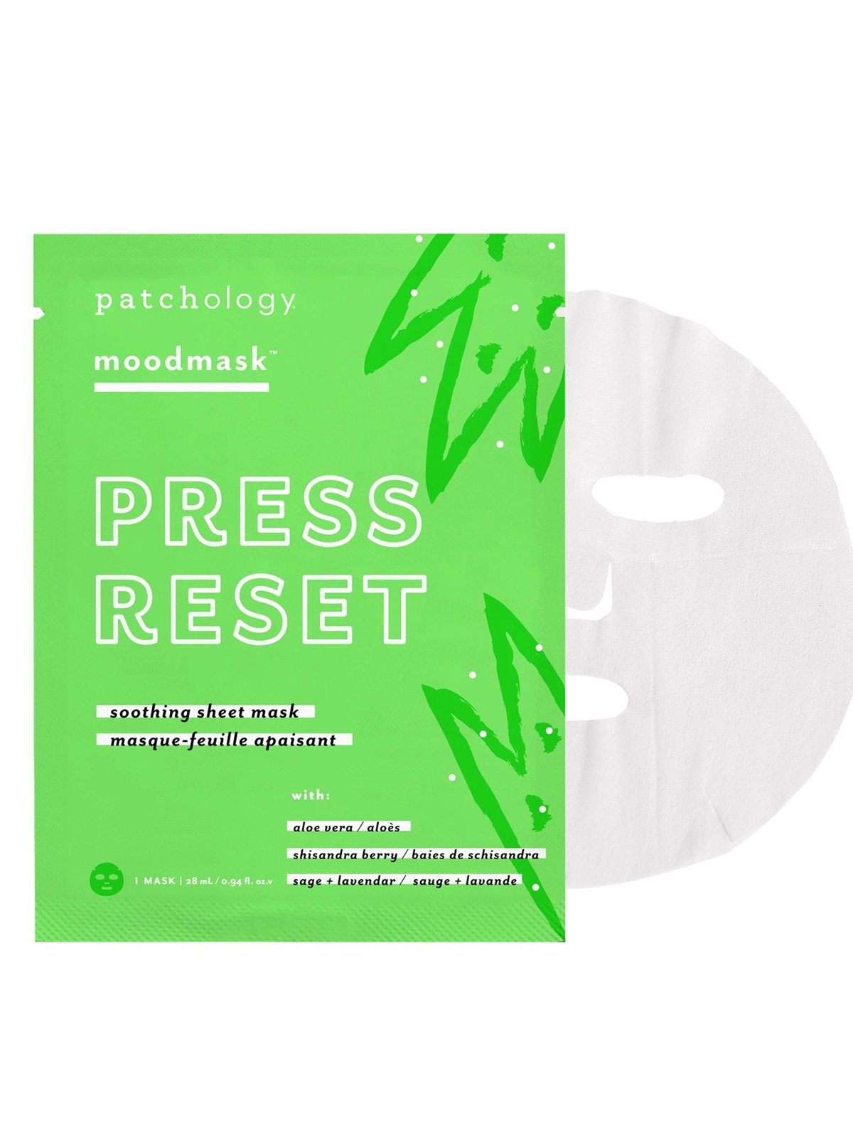 Patchology moodmask™ Press Reset - Single Flerfarget