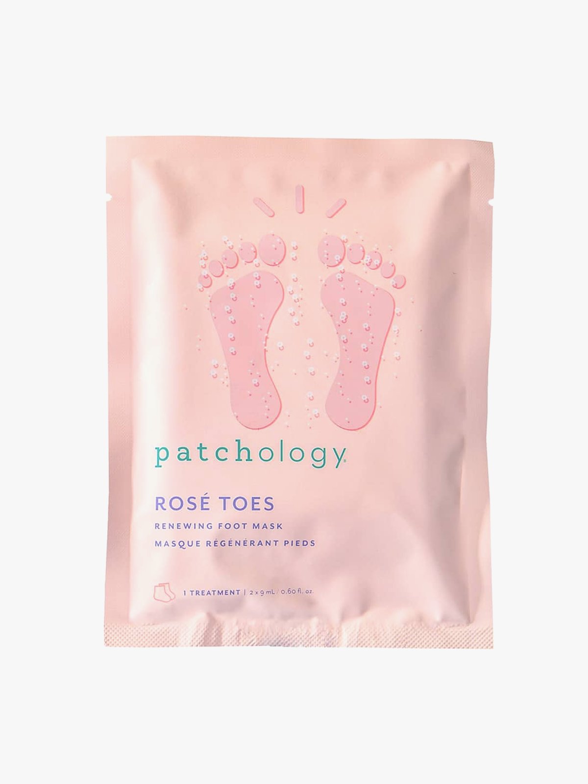 Patchology Rosé Toes Renewing Foot Mask Flerfarget