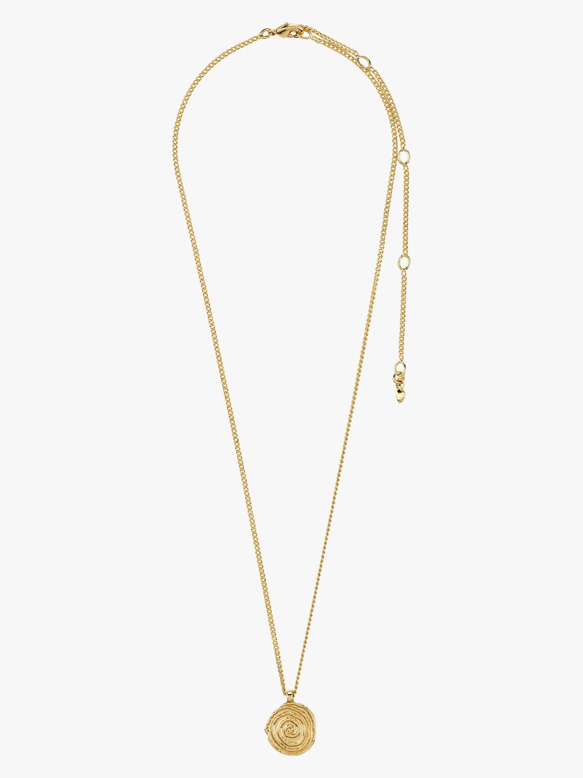 Pilgrim Air Coin Halskjede Gold