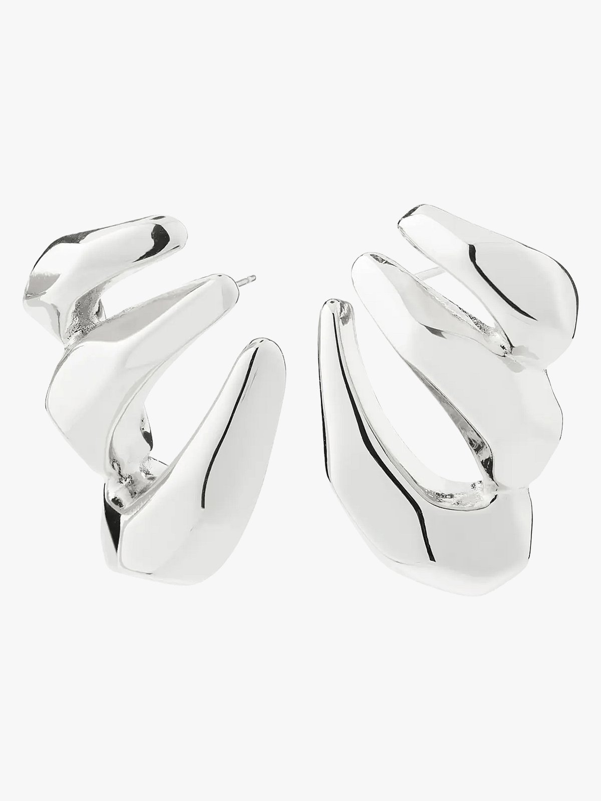 Pilgrim Presence Øredobber Silver