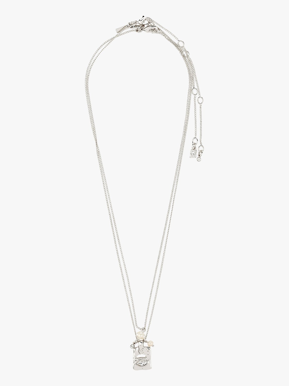 Pilgrim Fire  Halskjede 2-i-1 Sett Silver