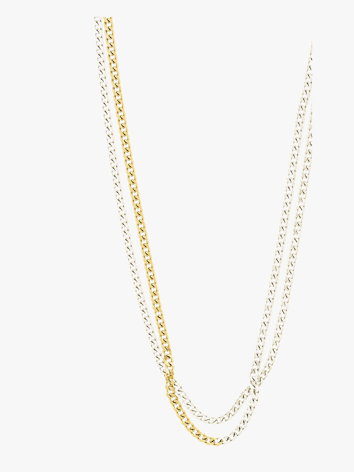 Pilgrim Inner Halskjeder 2-i-1 Sett Mix Metal Plated