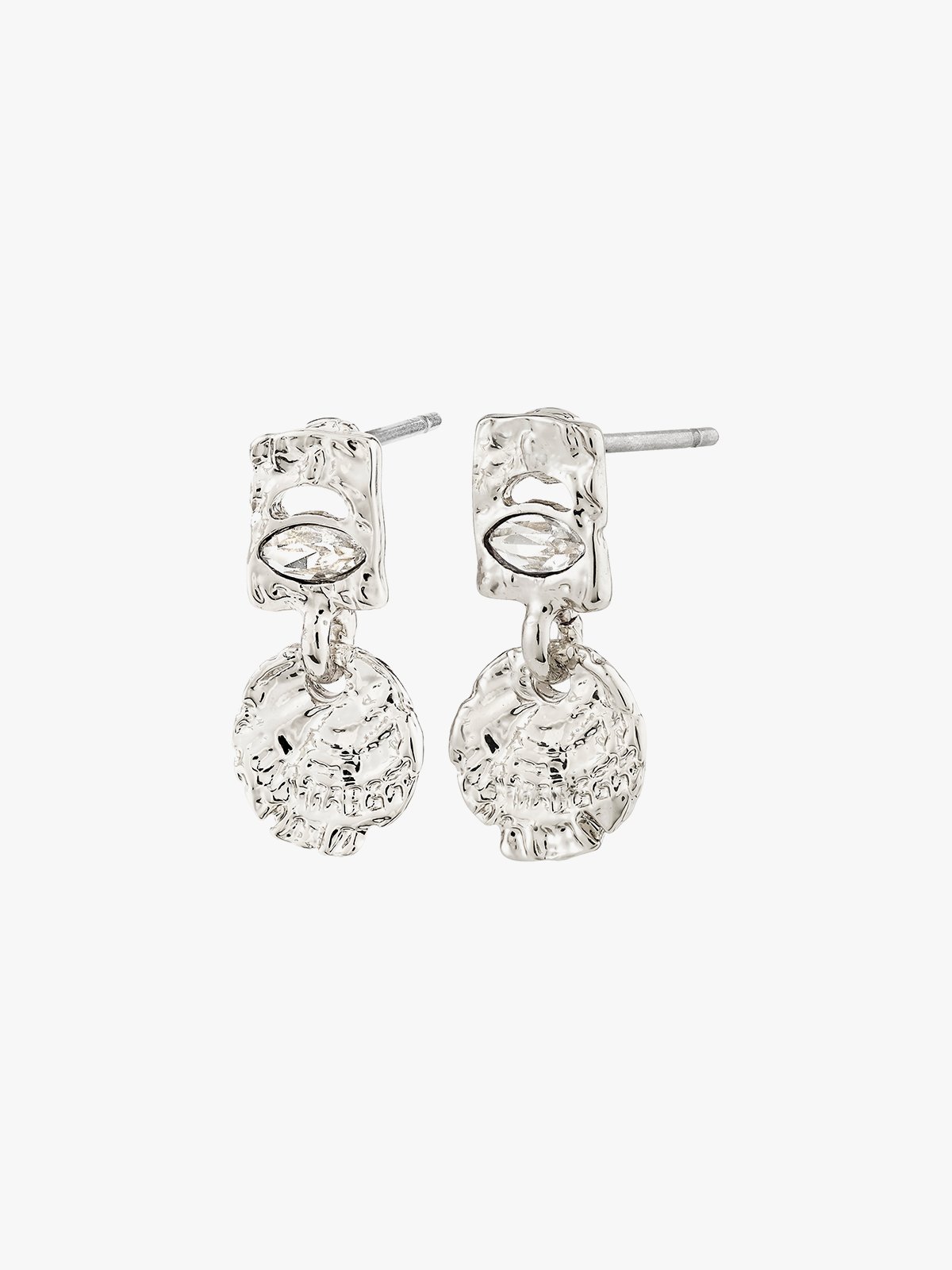 Pilgrim Fire Øredobber Silver