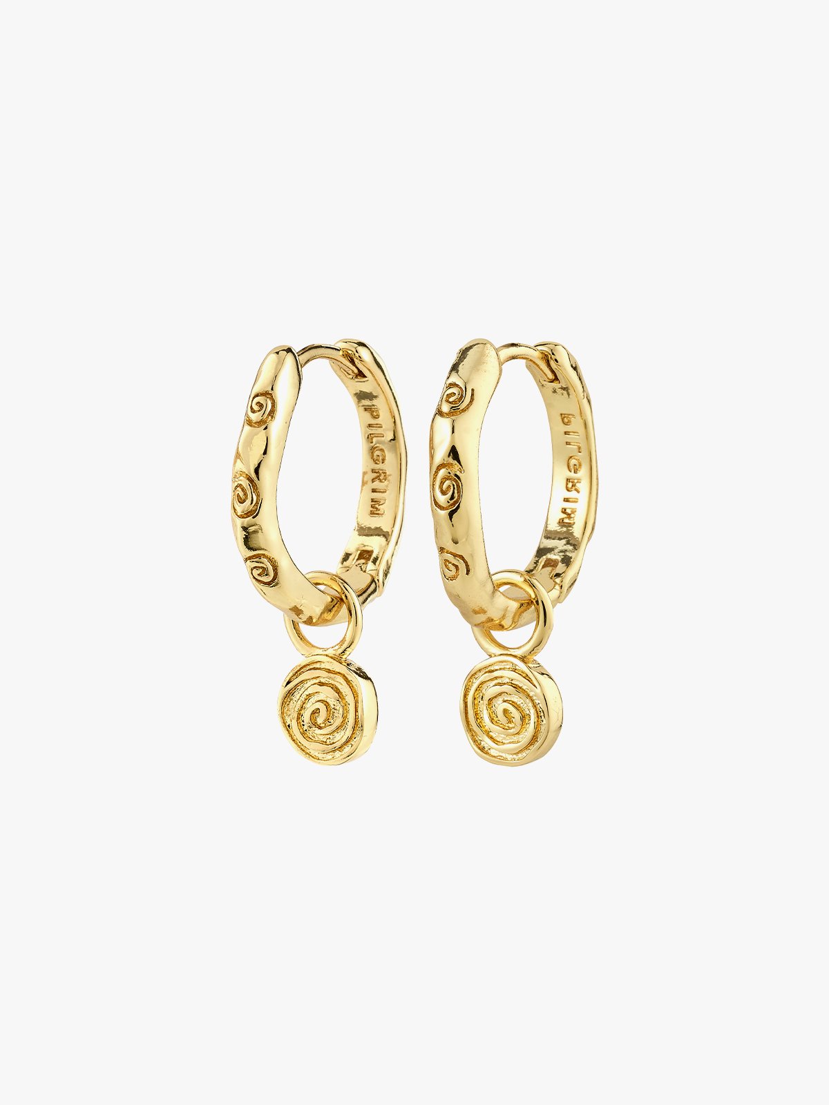 Pilgrim Fire Øredobber Gold