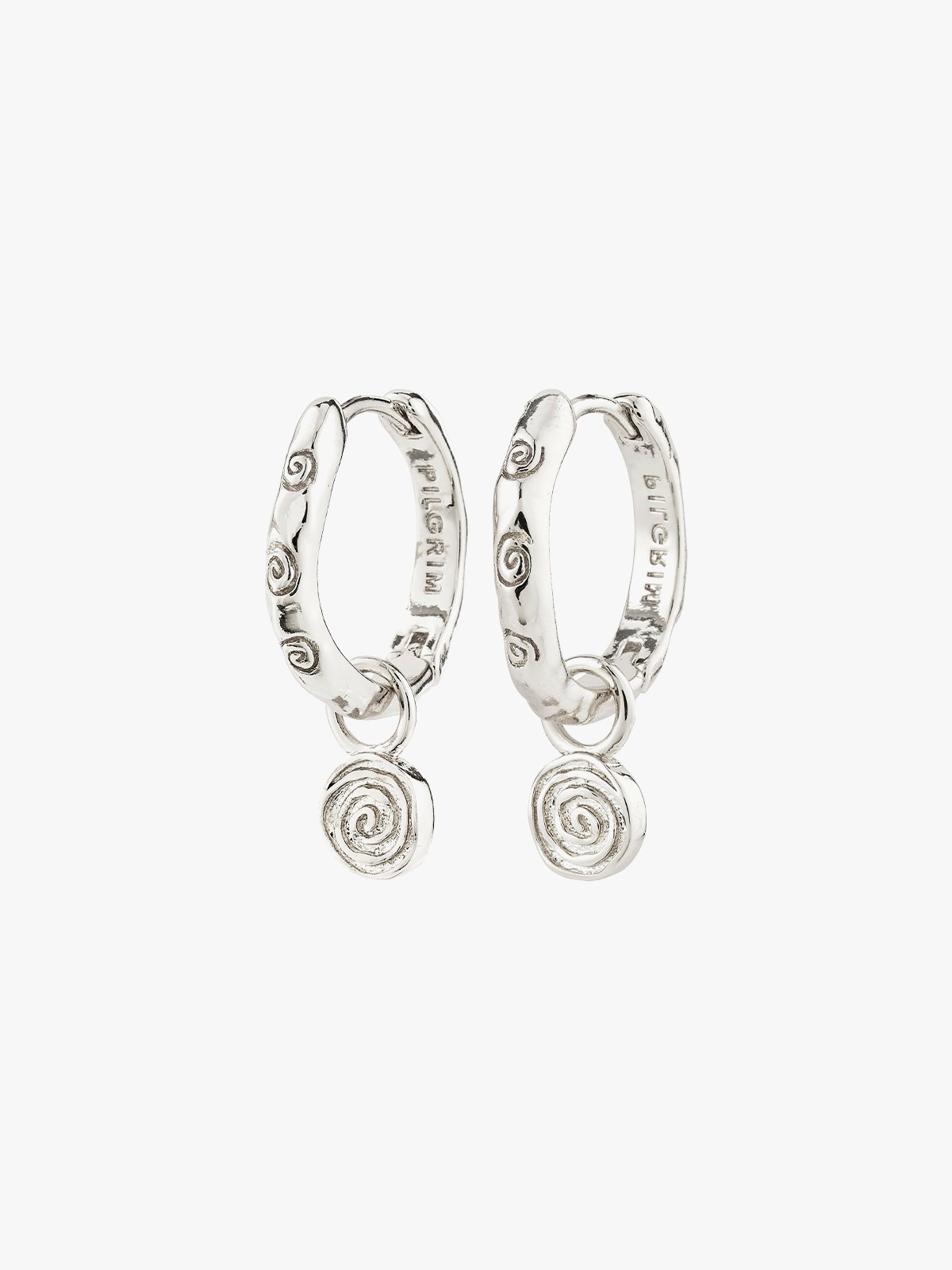 Pilgrim Fire Øredobber Silver