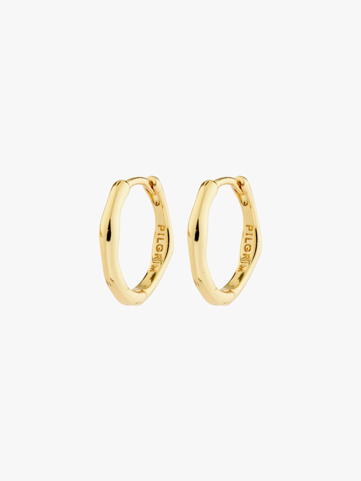 Pilgrim Nova Hoop Øredobber Gold