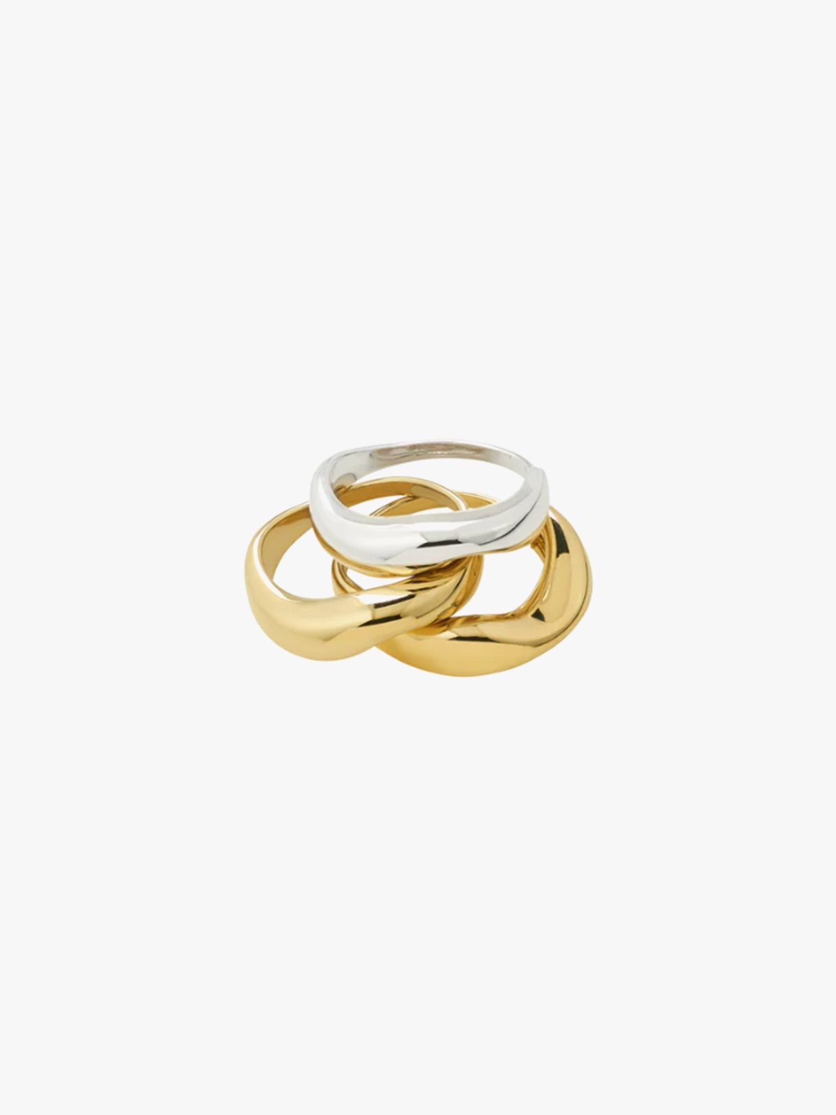 Pilgrim Nova Ring 3-i-1 Sett Gold