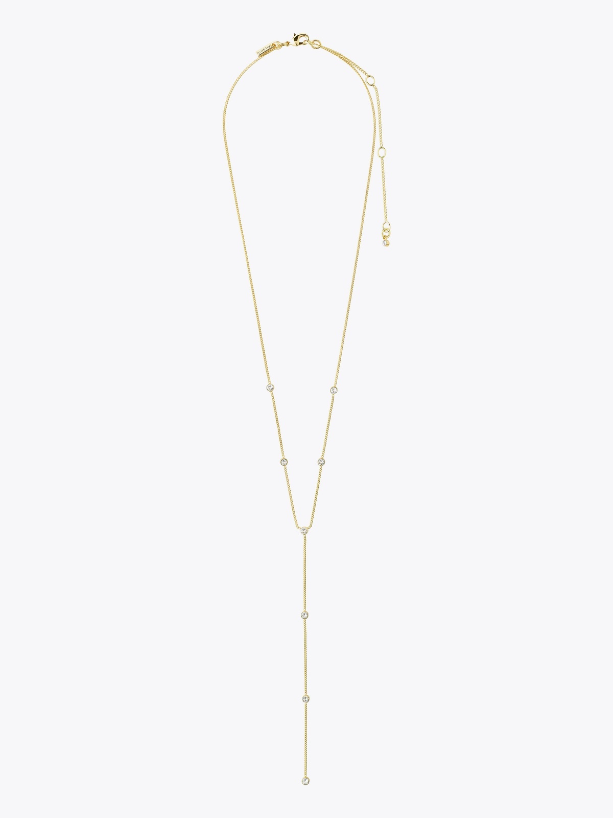 Pilgrim Root Y-Necklace Gull