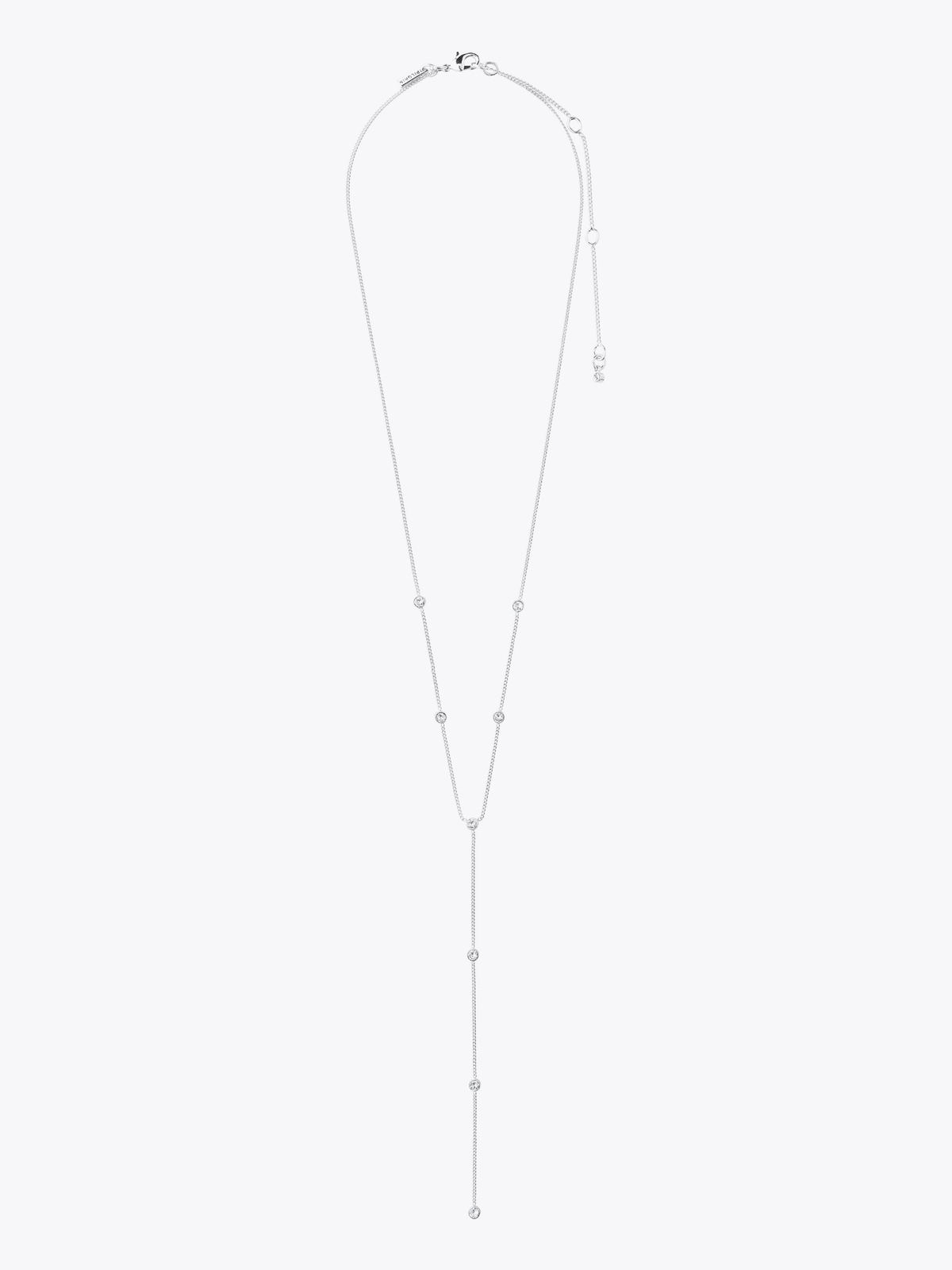 Pilgrim Root Y-Necklace Sølv