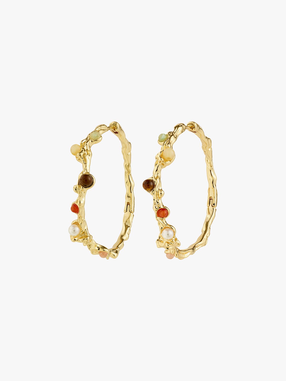 Pilgrim Iris Øredobber Gold