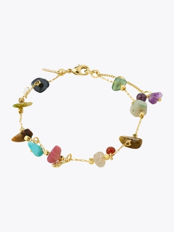 Pilgrim Here Armbånd Multi Gold