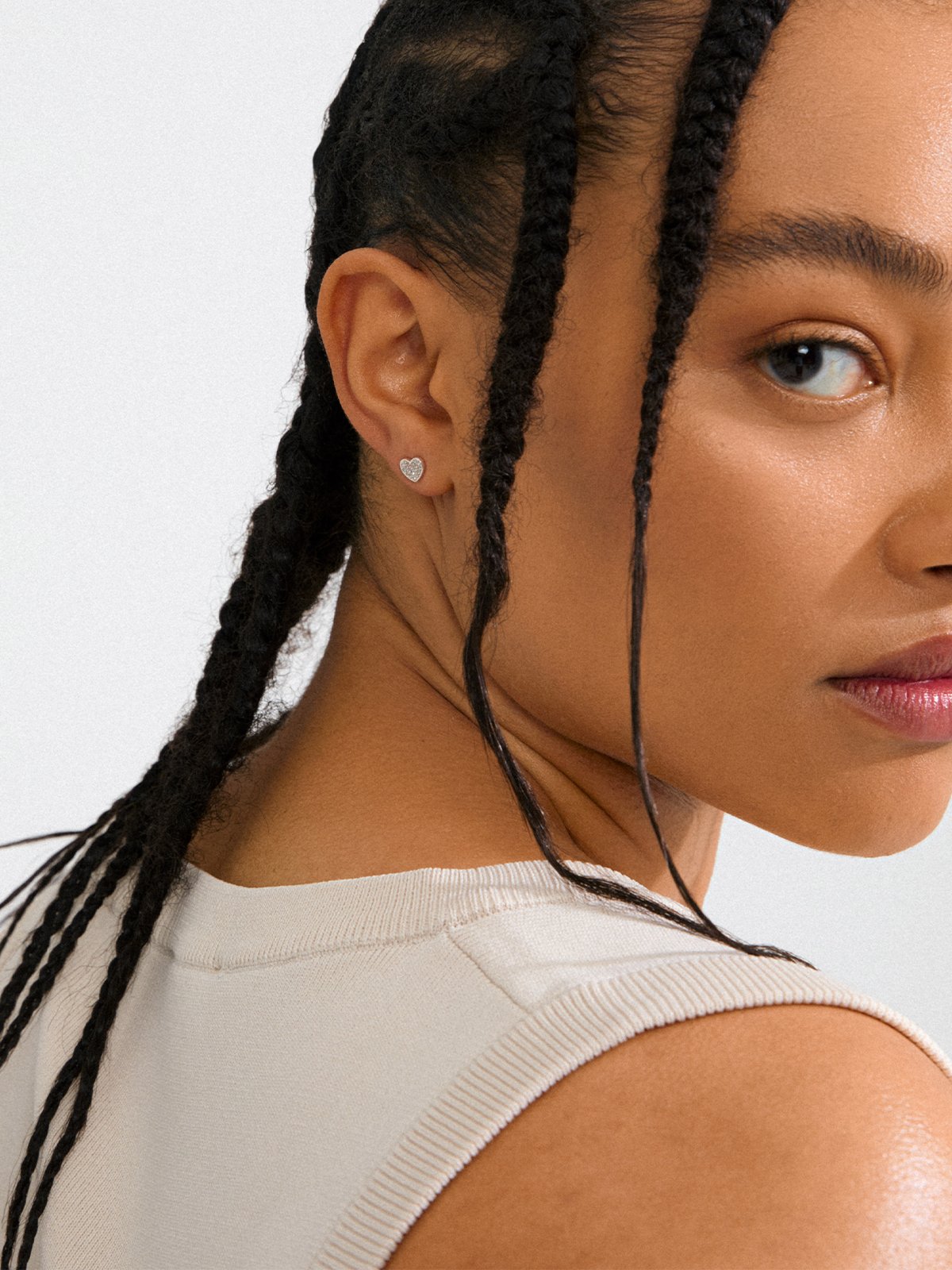 Pilgrim Emmett Øredobber Sølvbelagt