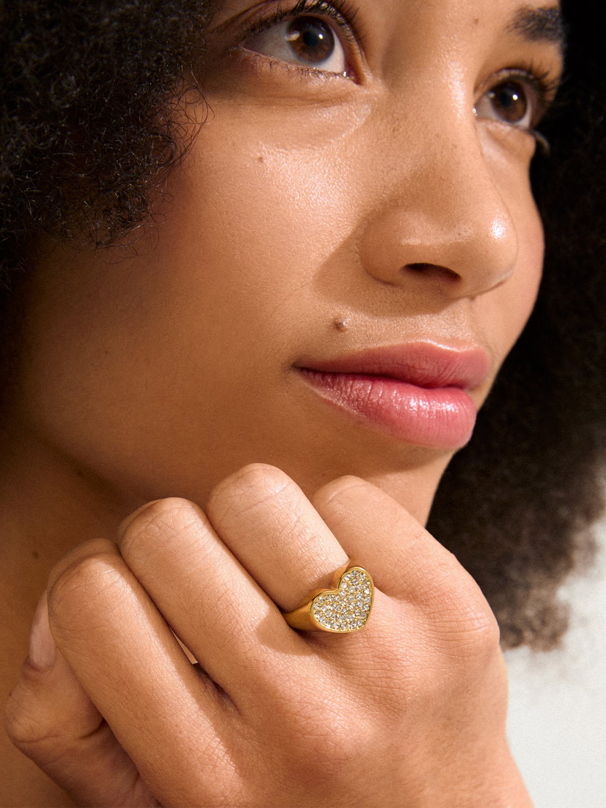 Pilgrim Emmett Ring Gullbelagt