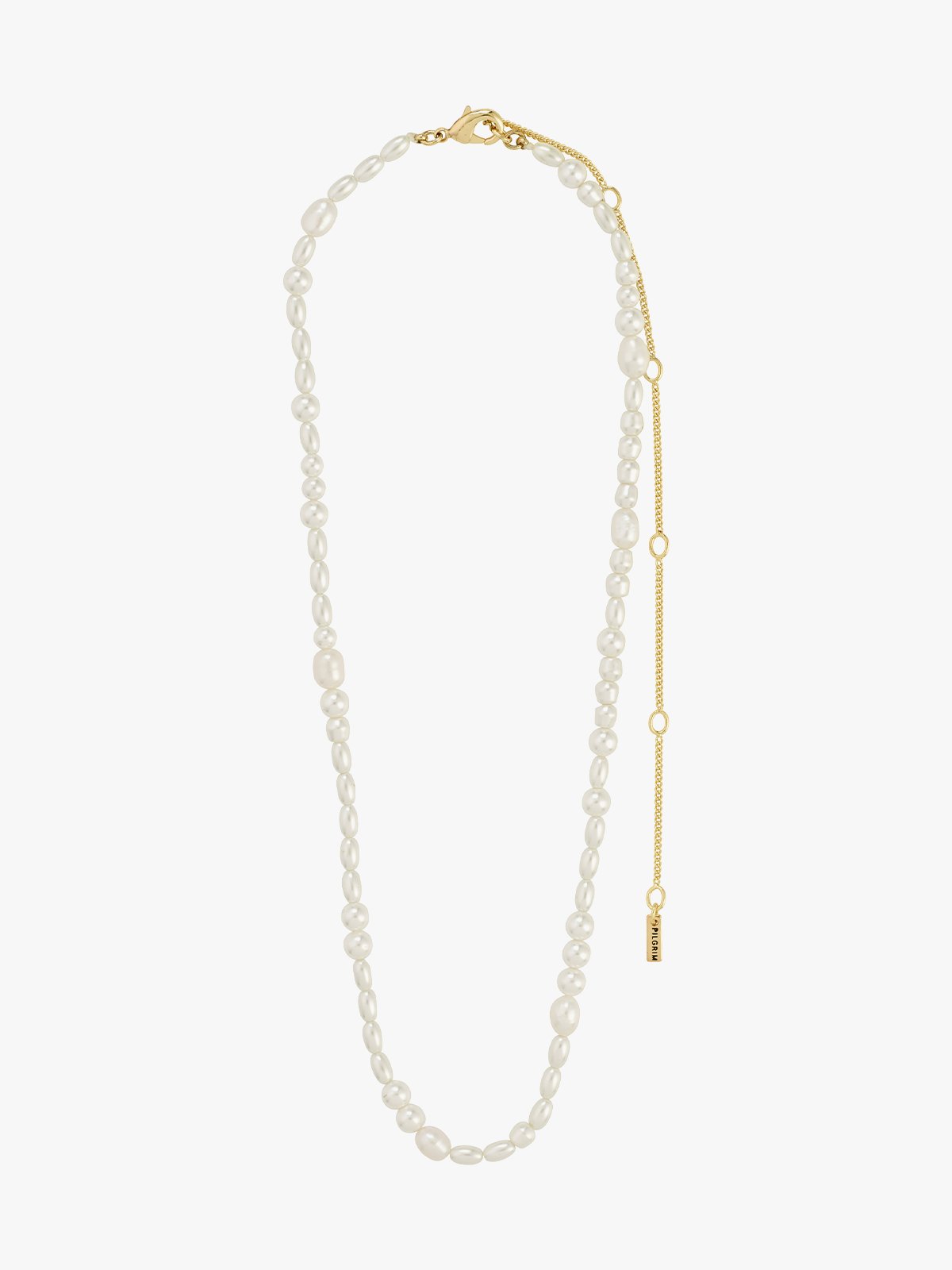 Pilgrim Elliana Halskjede Gullbelagt