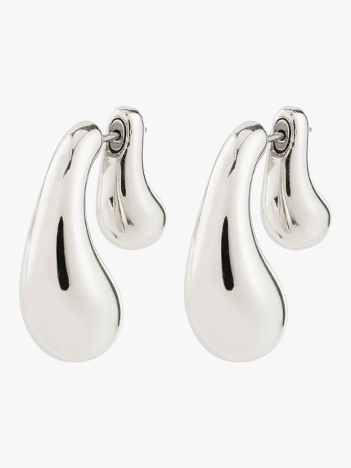 Pilgrim Jennings Øredobber Sølvbelagt