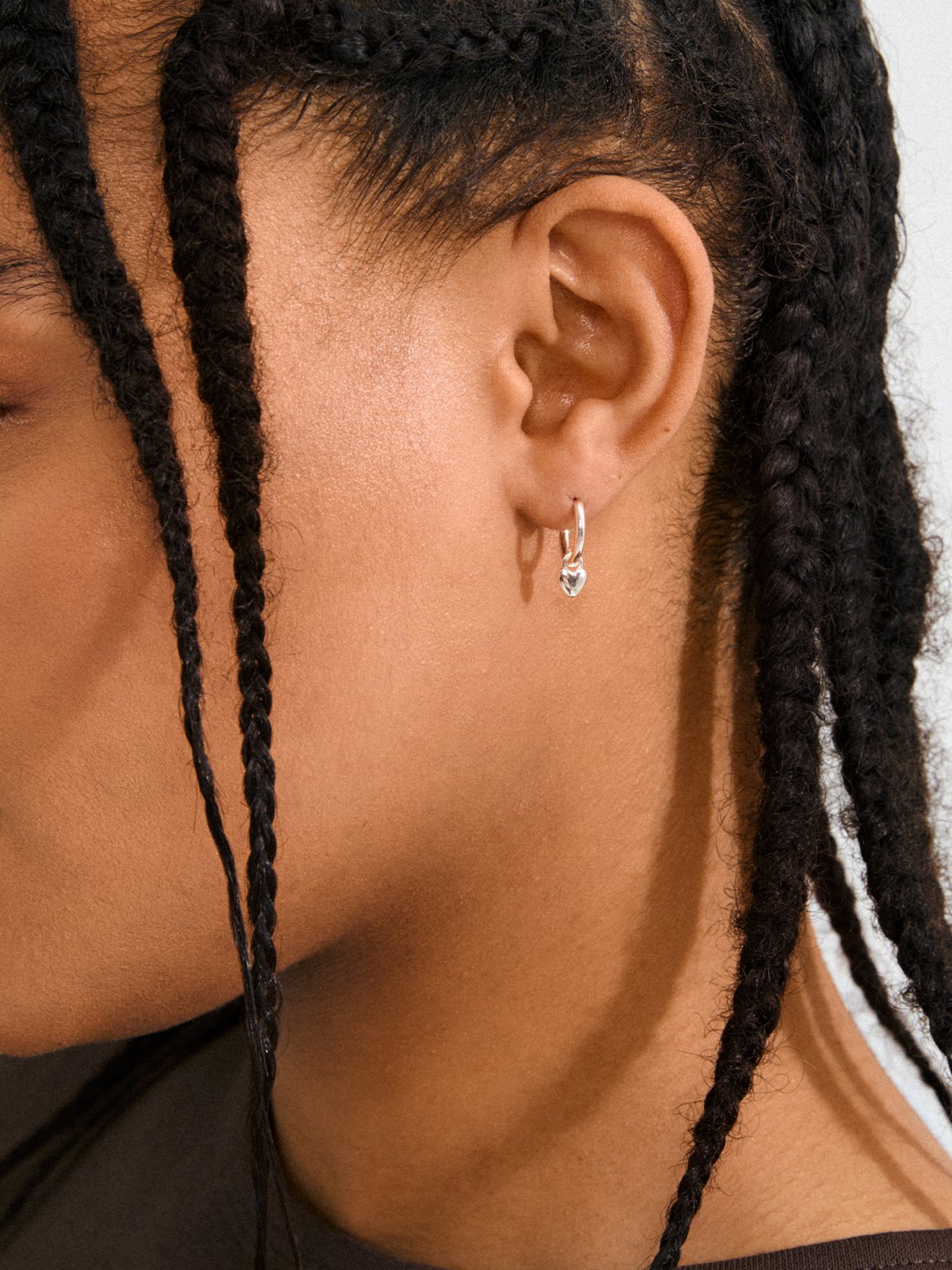 Pilgrim Alaia Øredobber Sølvbelagt