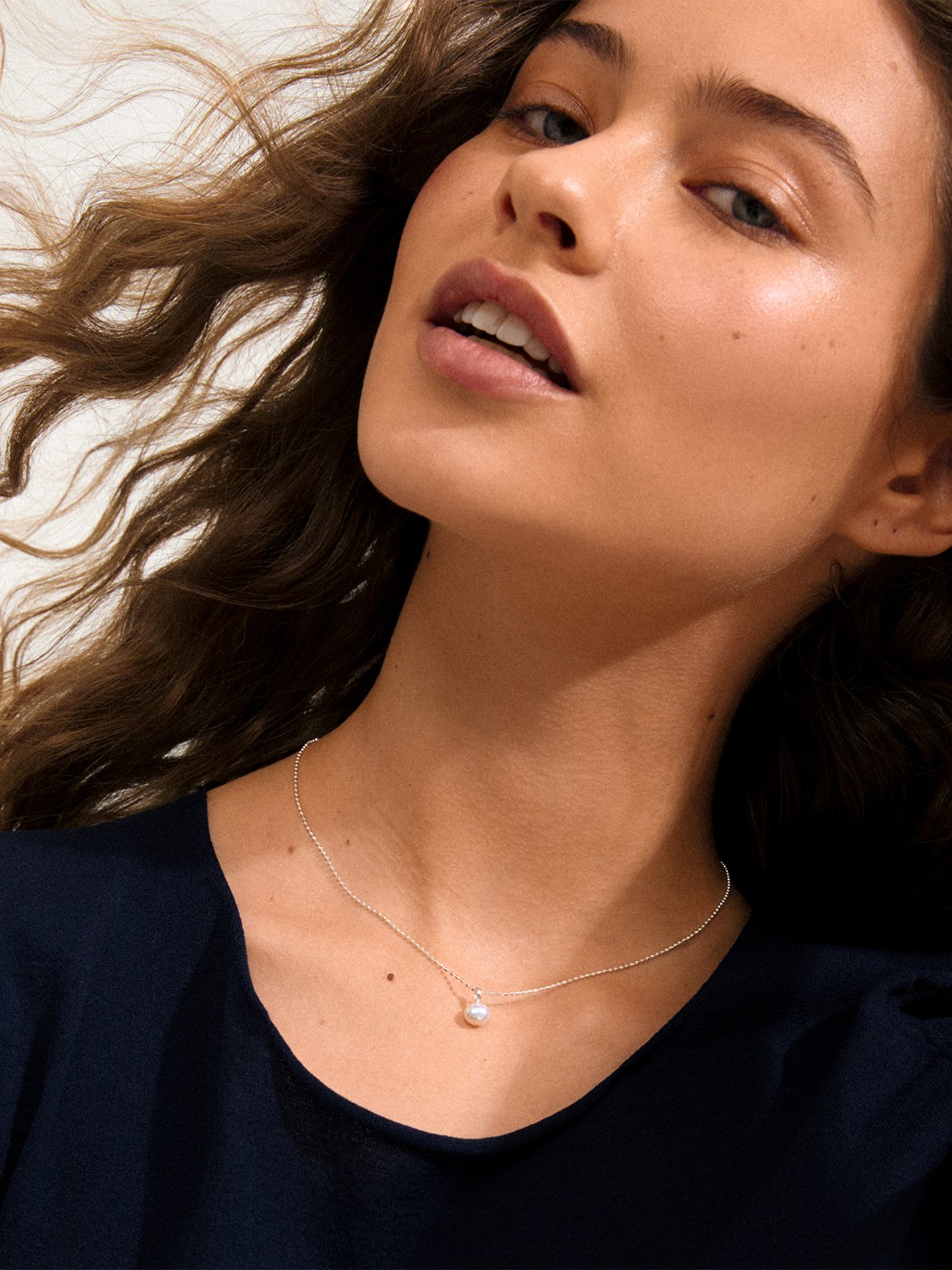 Pilgrim Hadley Halskjede Sølvbelagt