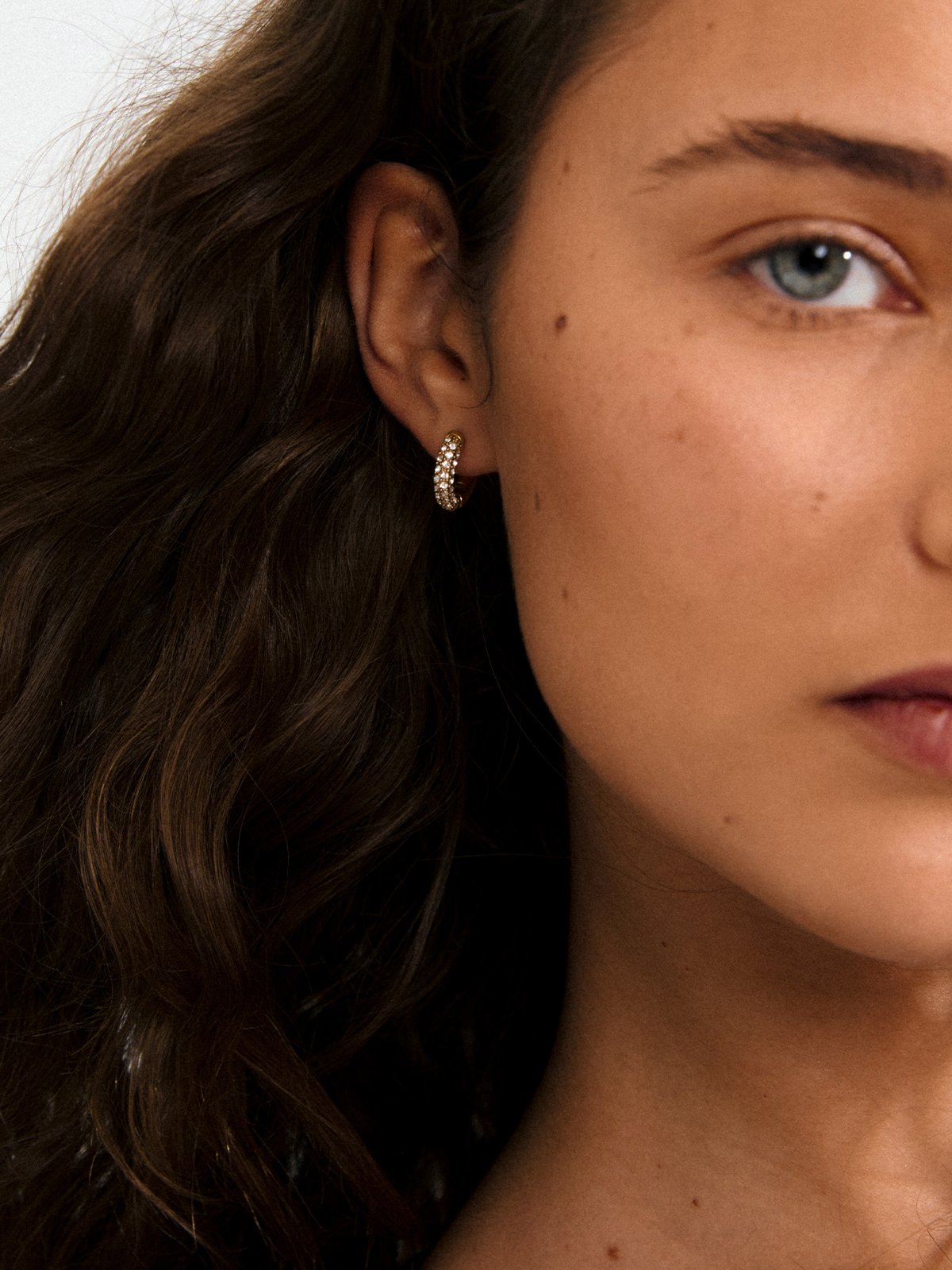 Pilgrim Tatum Small Hoops Gullbelagt