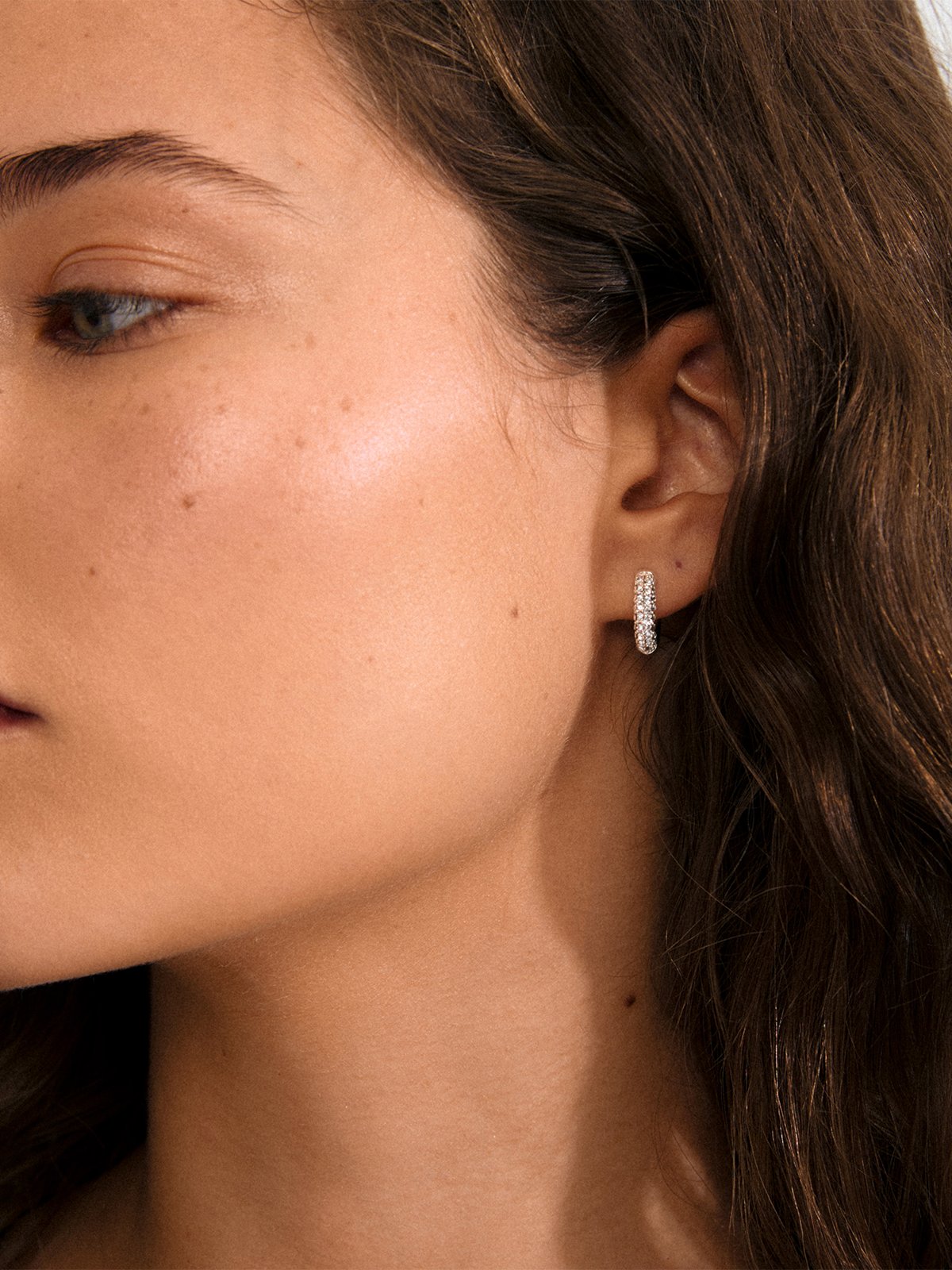 Pilgrim Tatum Small Hoops Sølvbelagt