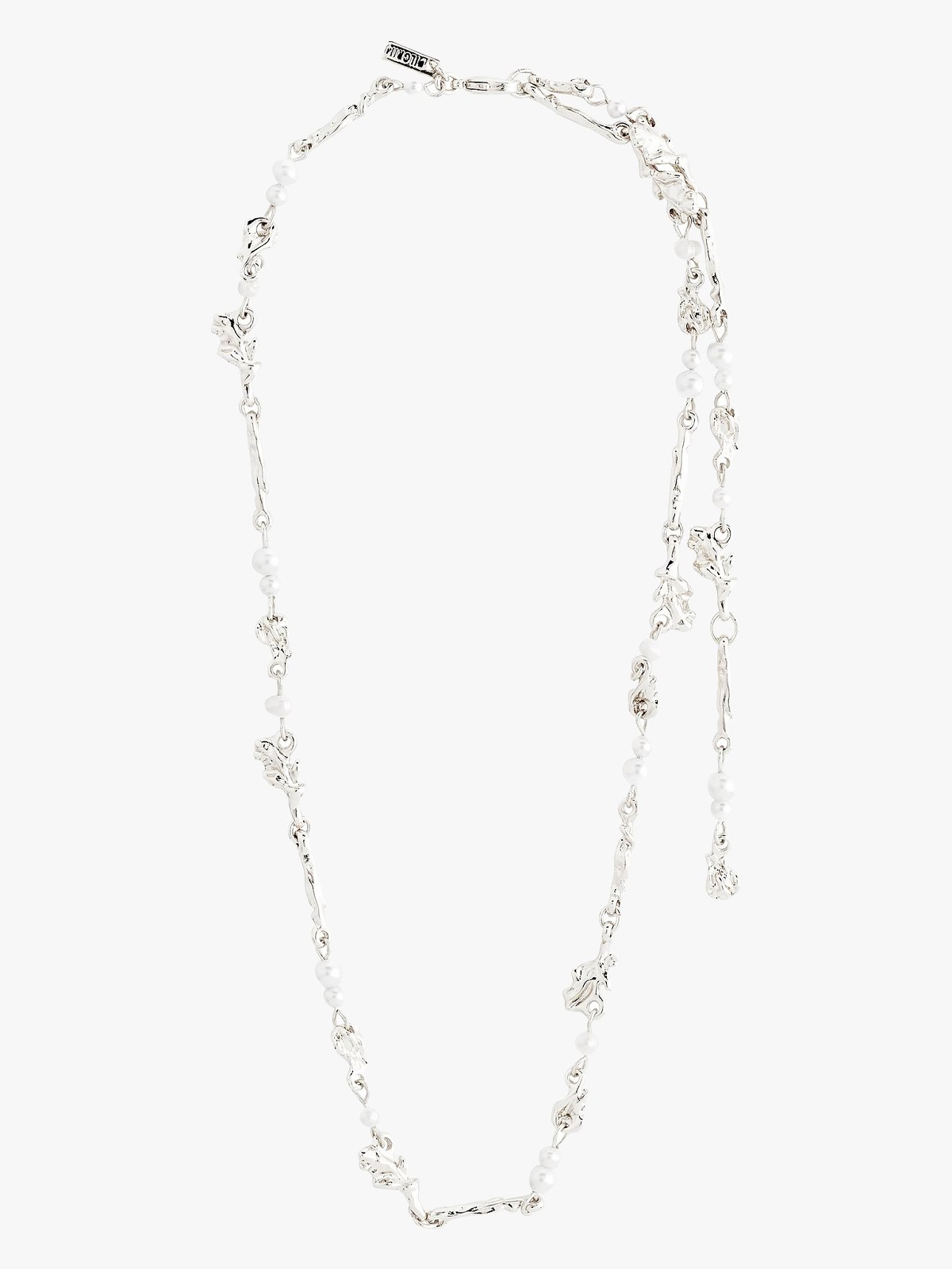 Pilgrim Sloan Perlehalskjede Silver
