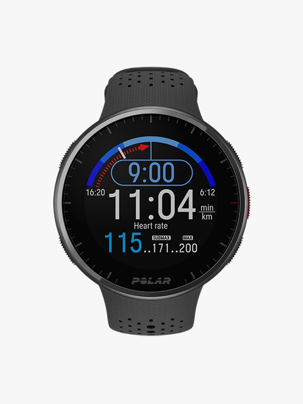 Polar Pacer Pro Grey / Black