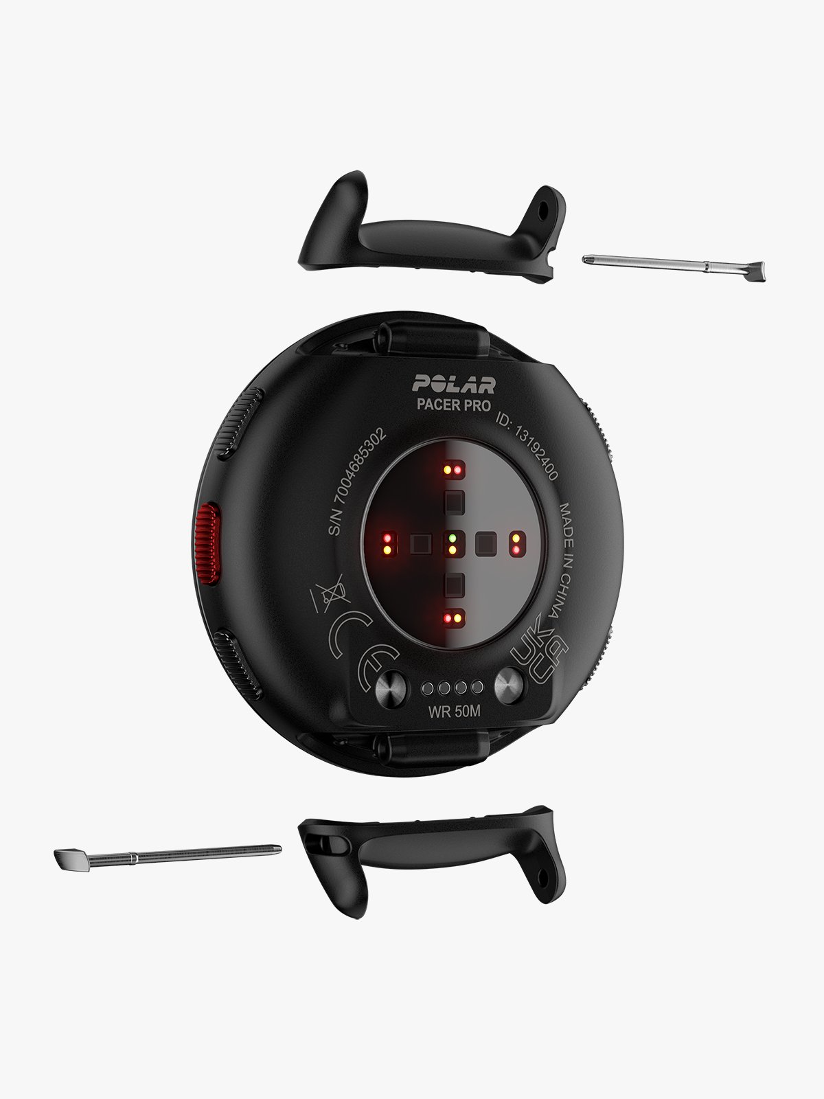 Polar Pacer Pro Grey / Black