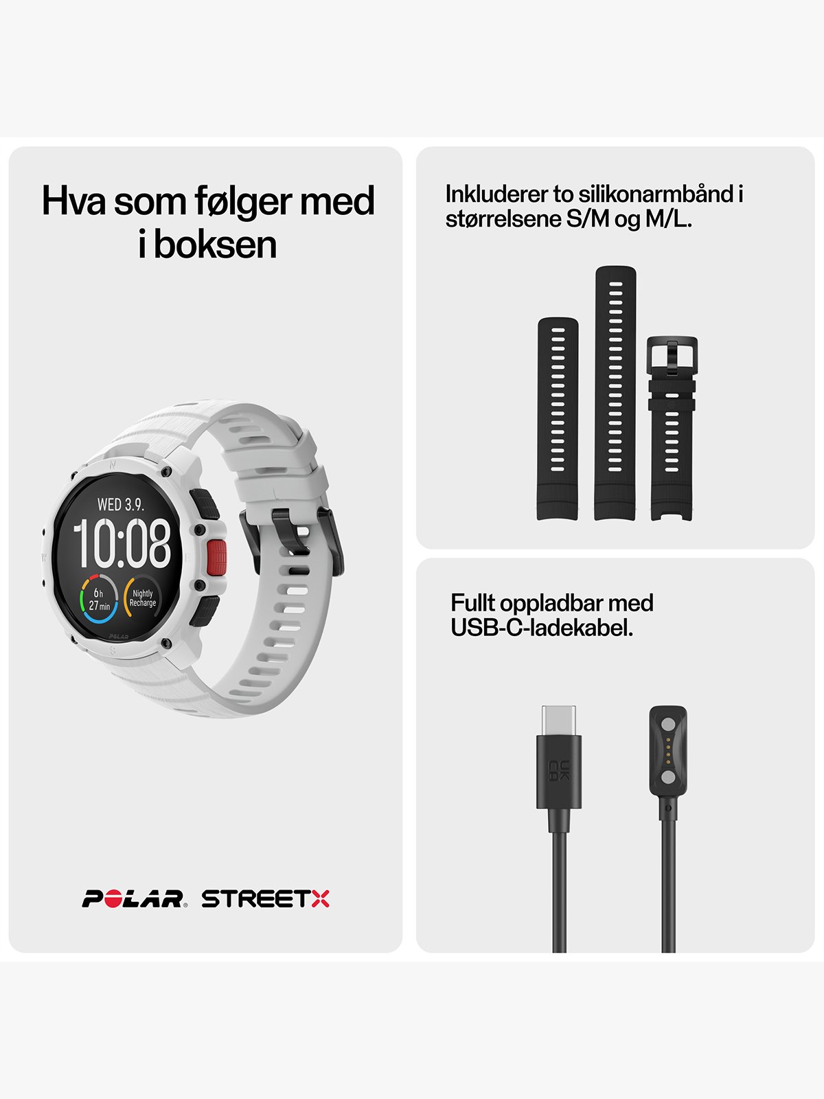 Polar Street X Hvit