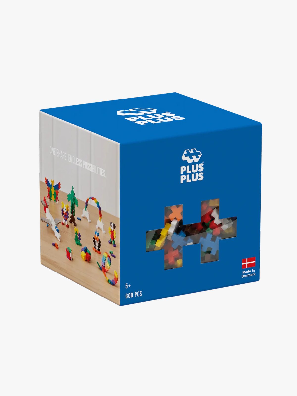 Plus-Plus Basic - 600 pcs Flerfarget