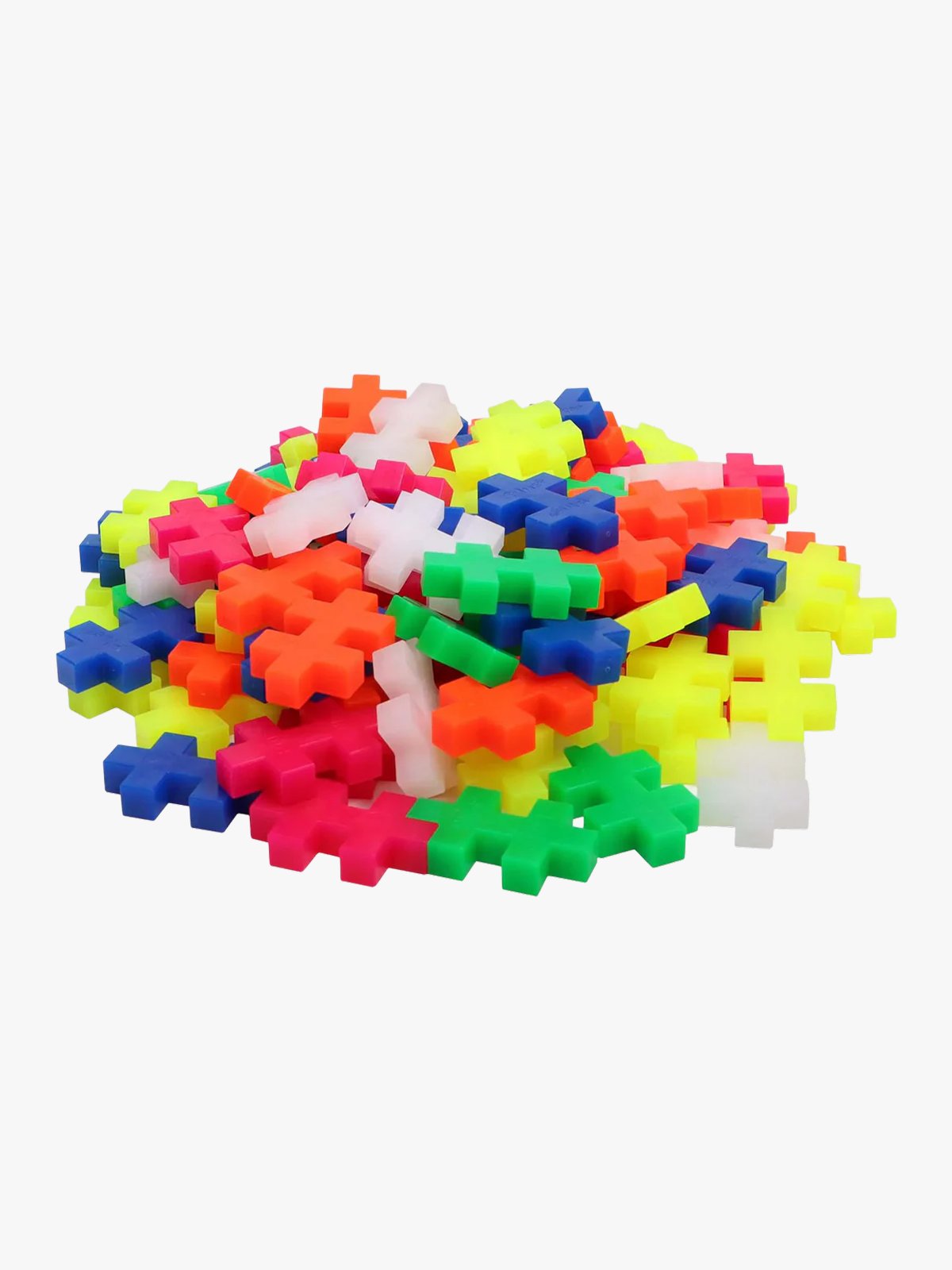 Plus-Plus BIG Neon Mix - 100 pcs Flerfarget