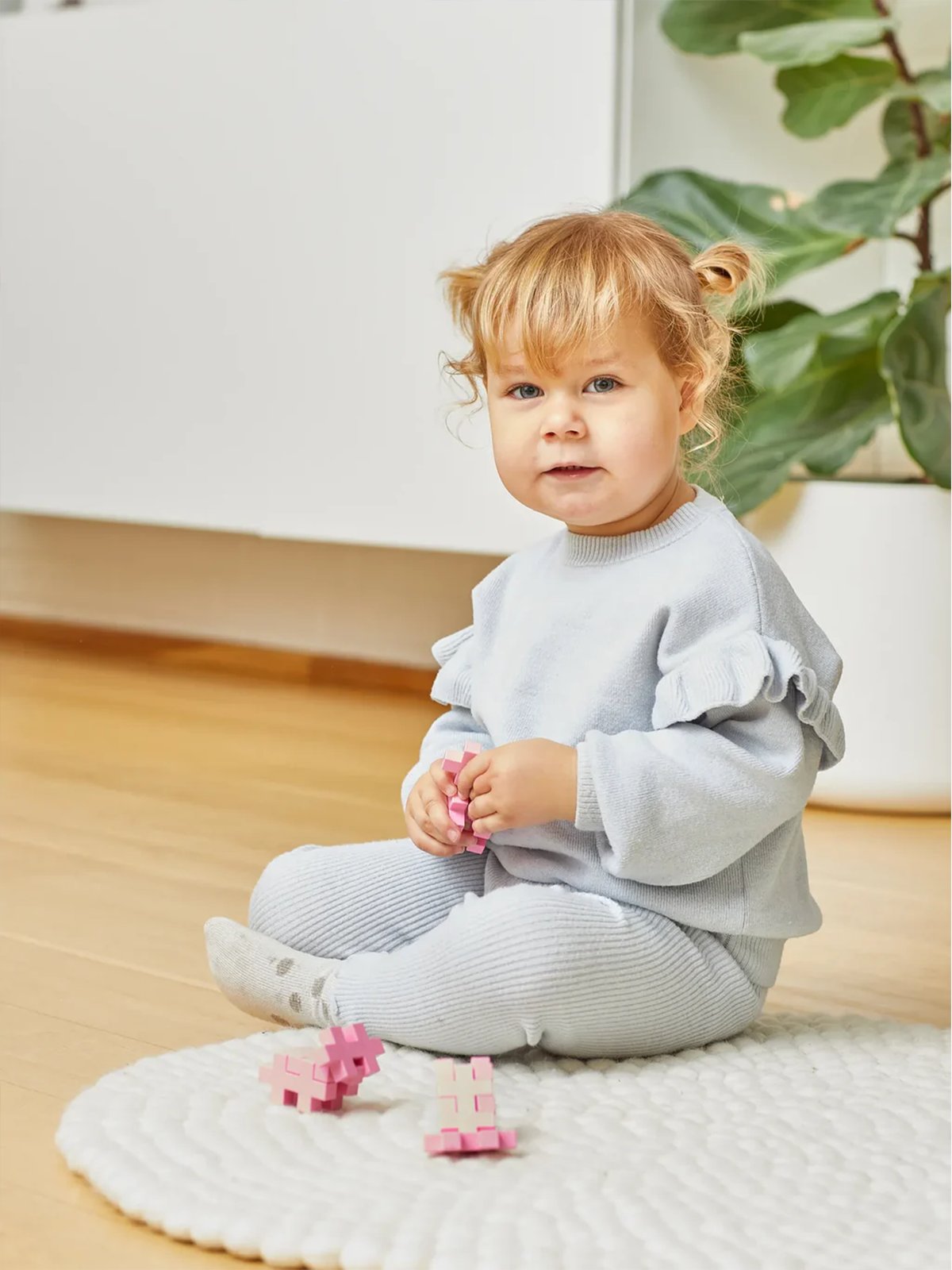 Plus-Plus BIG Pastel Mix - 100 pcs Flerfarget