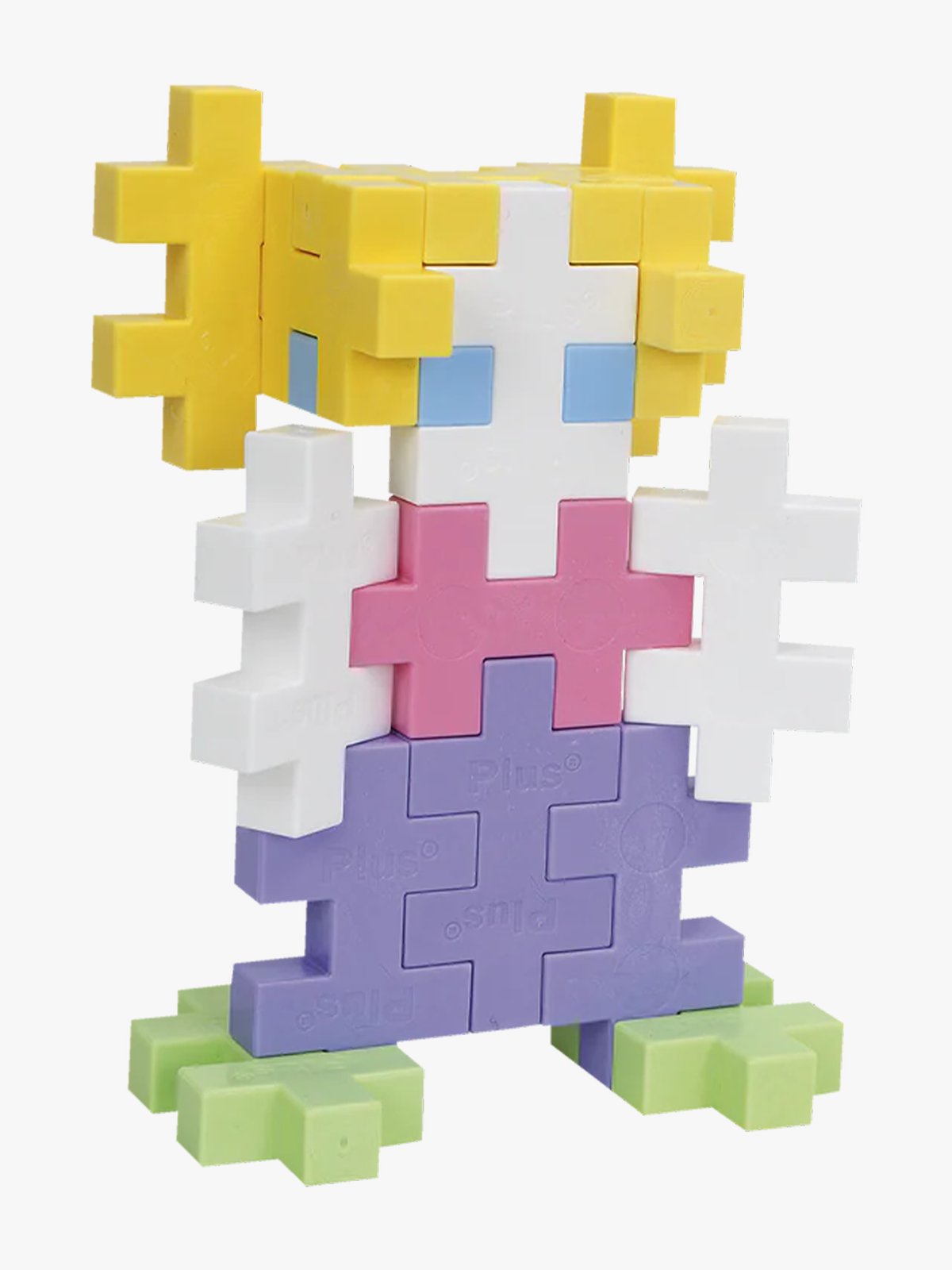 Plus-Plus BIG Pastel Mix - 100 pcs Flerfarget