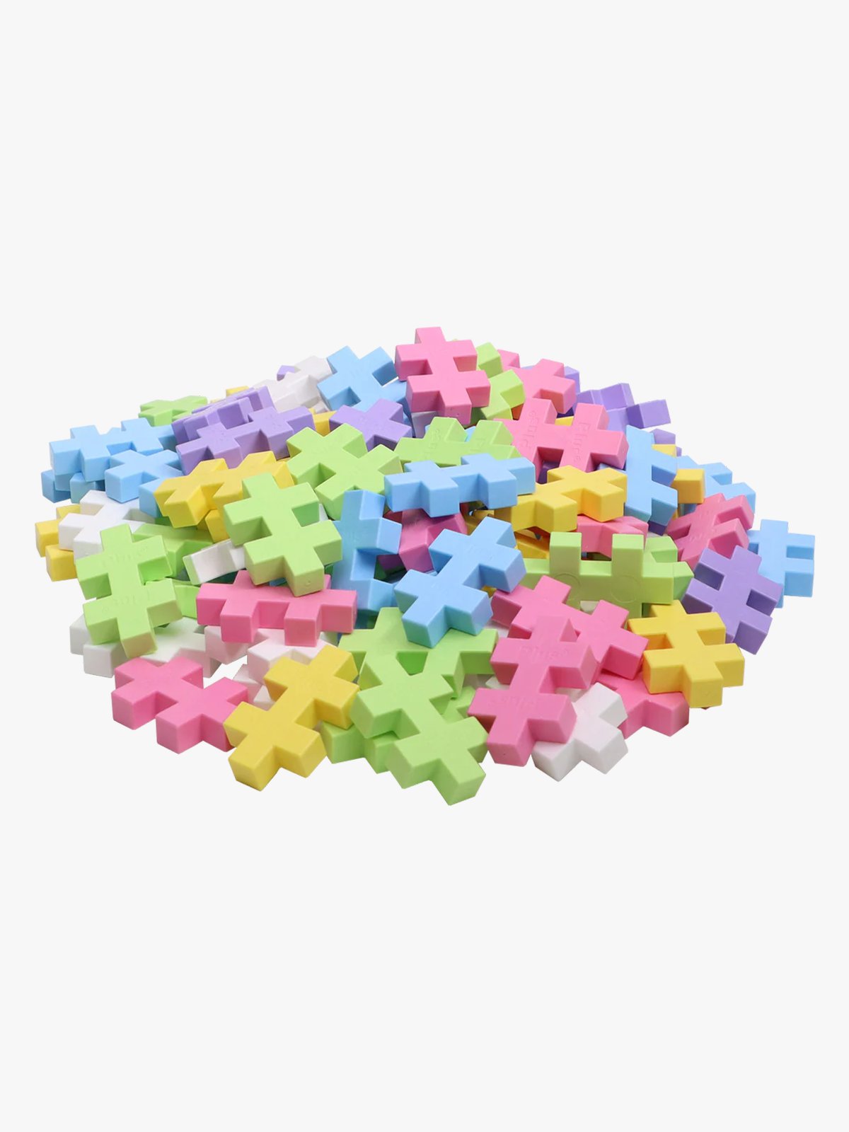 Plus-Plus BIG Pastel Mix - 100 pcs Flerfarget