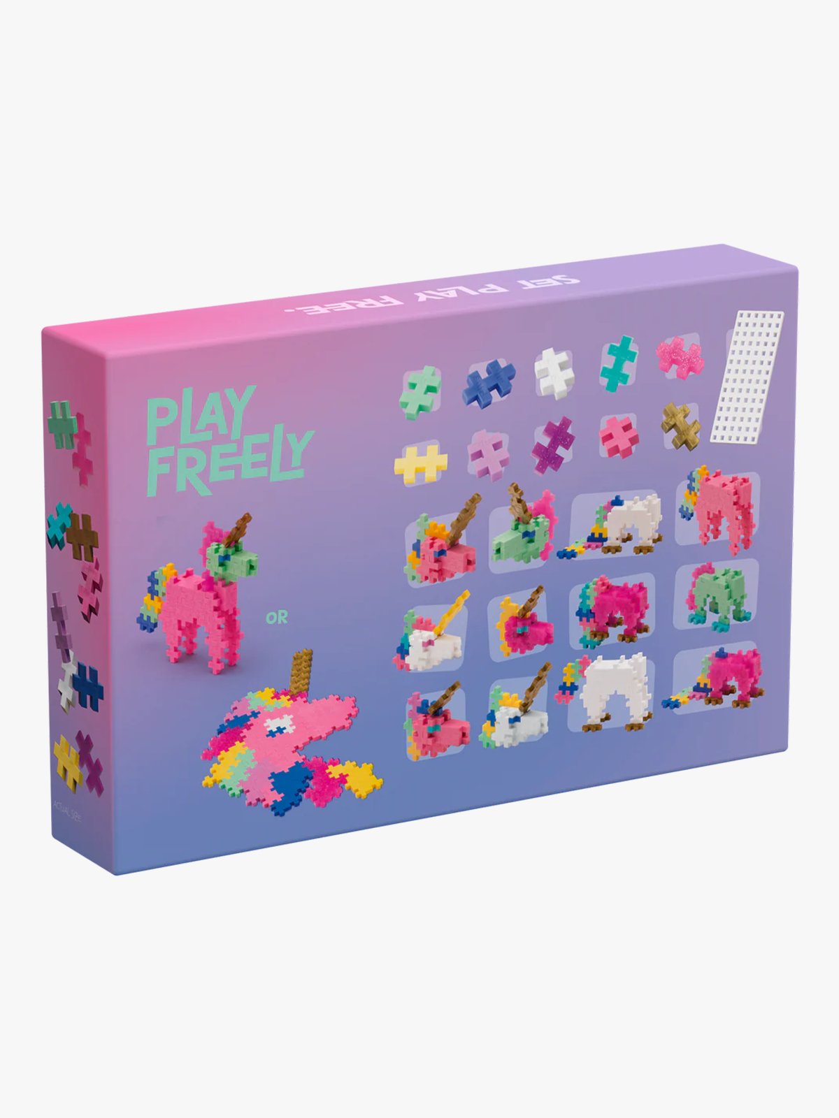 Plus-Plus Learn to Build Unicorns Flerfarget