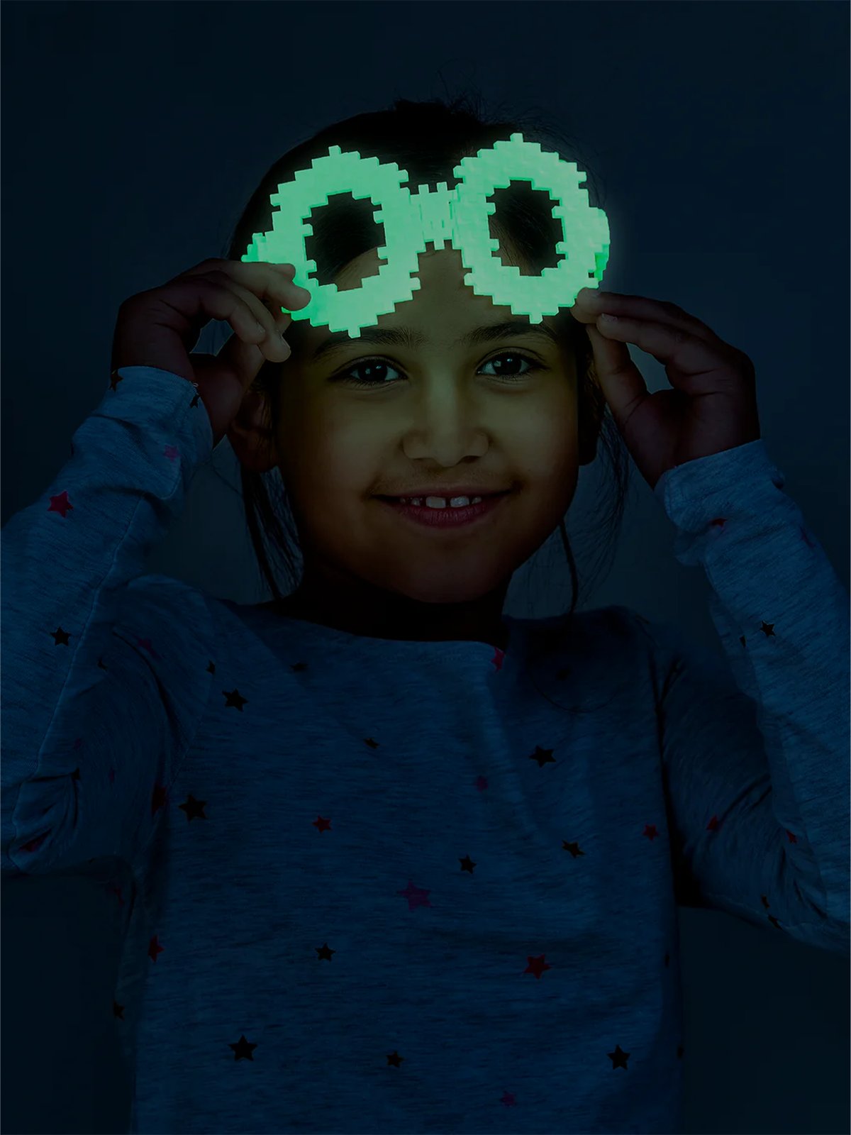 Plus-Plus Glow - 300 pcs Flerfarget