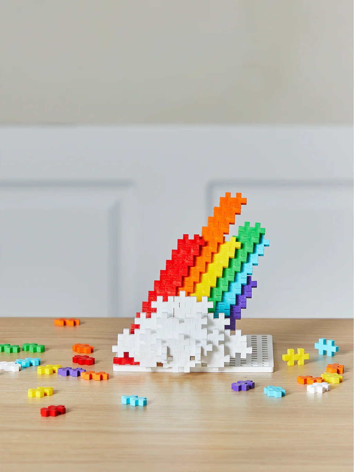 Plus-Plus Rainbow mix - 240 pcs Tube Flerfarget