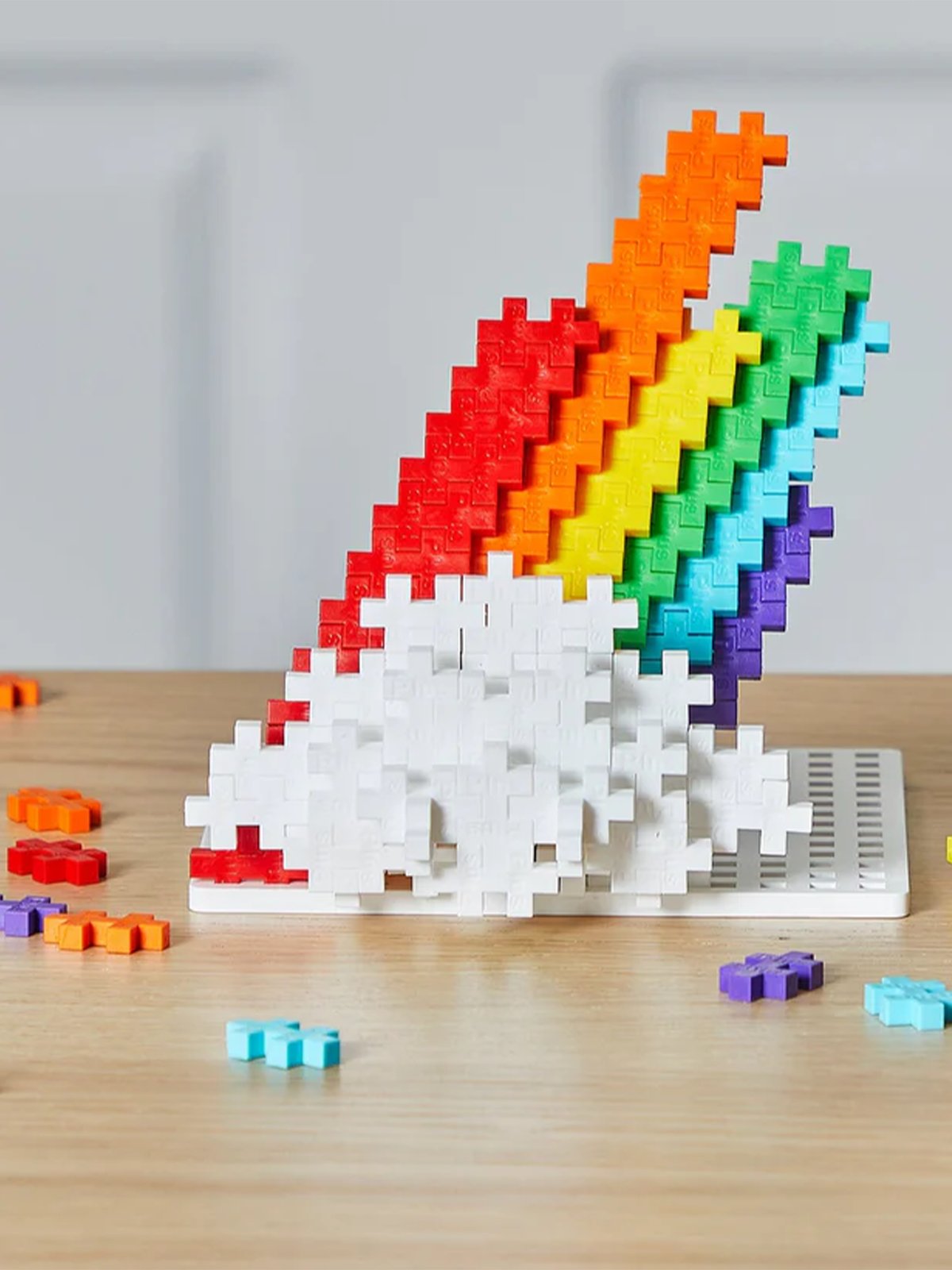 Plus-Plus Rainbow mix - 100 pcs Tube Flerfarget