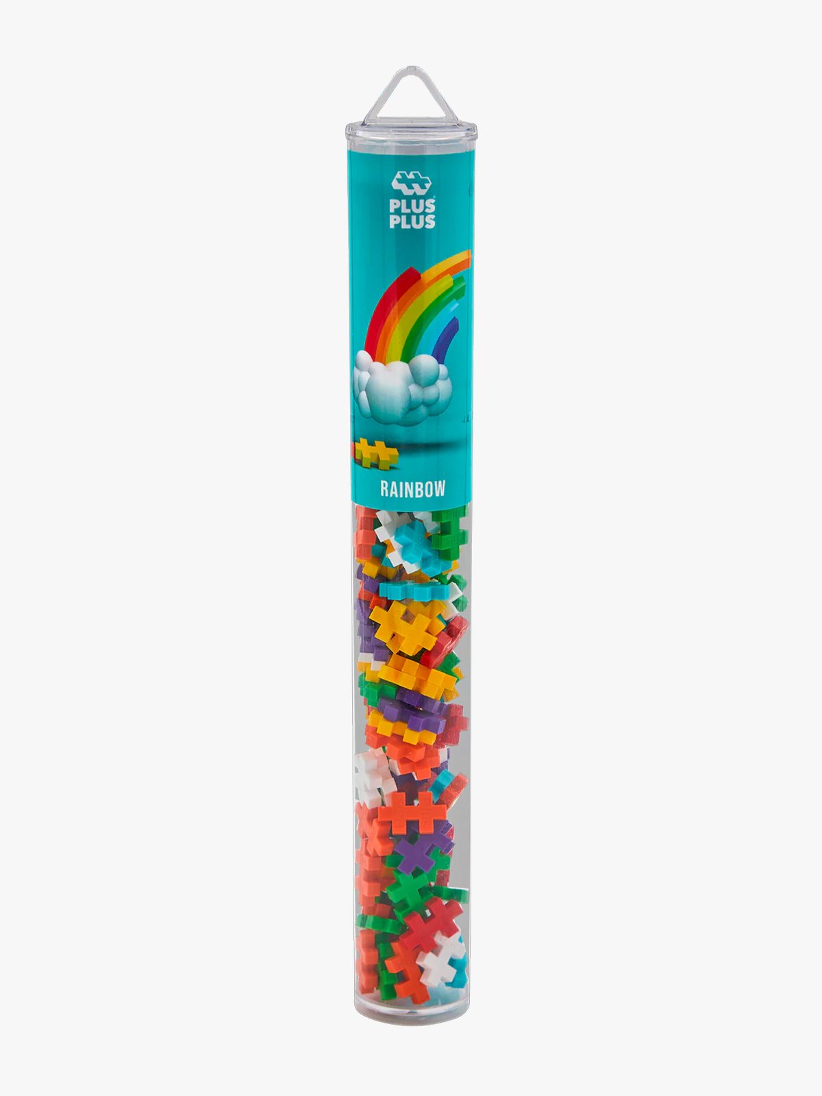 Plus-Plus Rainbow mix - 100 pcs Tube Flerfarget
