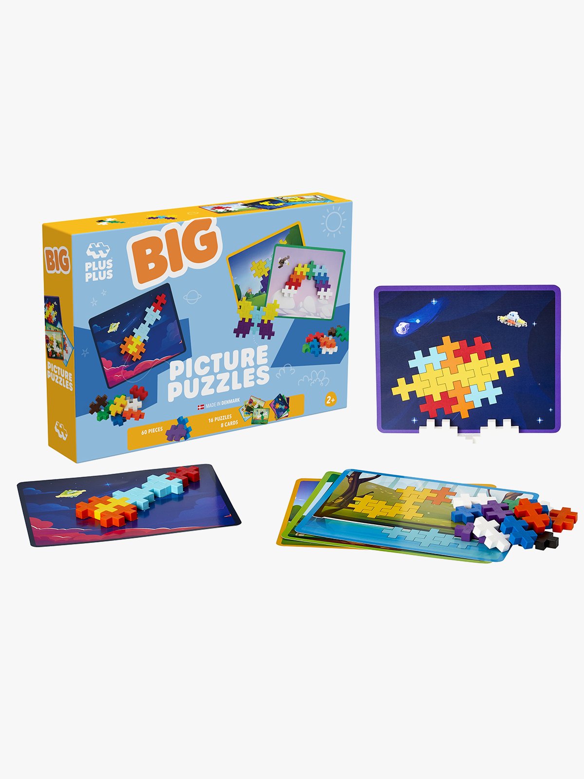 Plus-Plus BIG Picture Puzzle Flerfarget