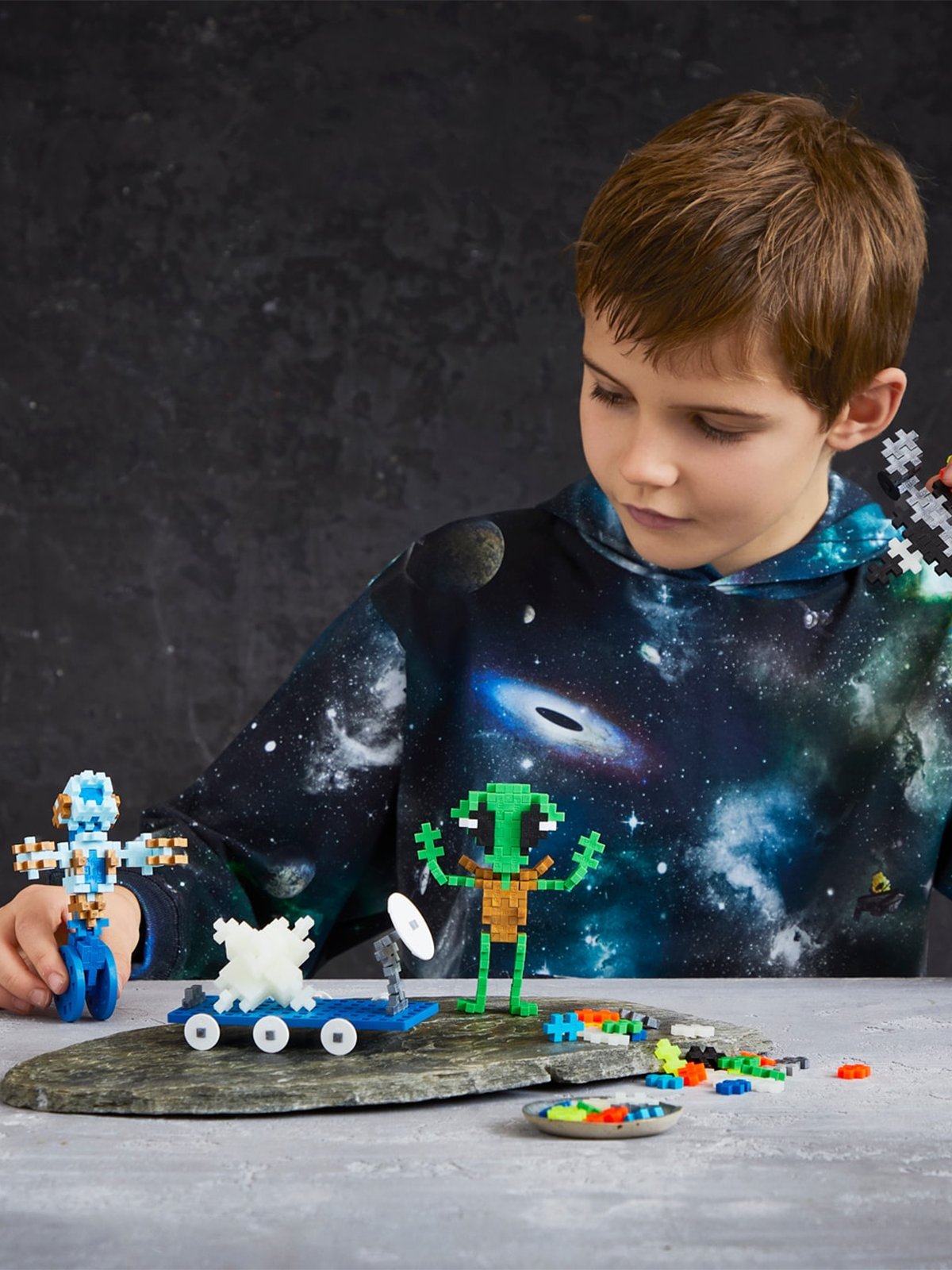 Plus-Plus Learn to Build Space Super Set Flerfarget