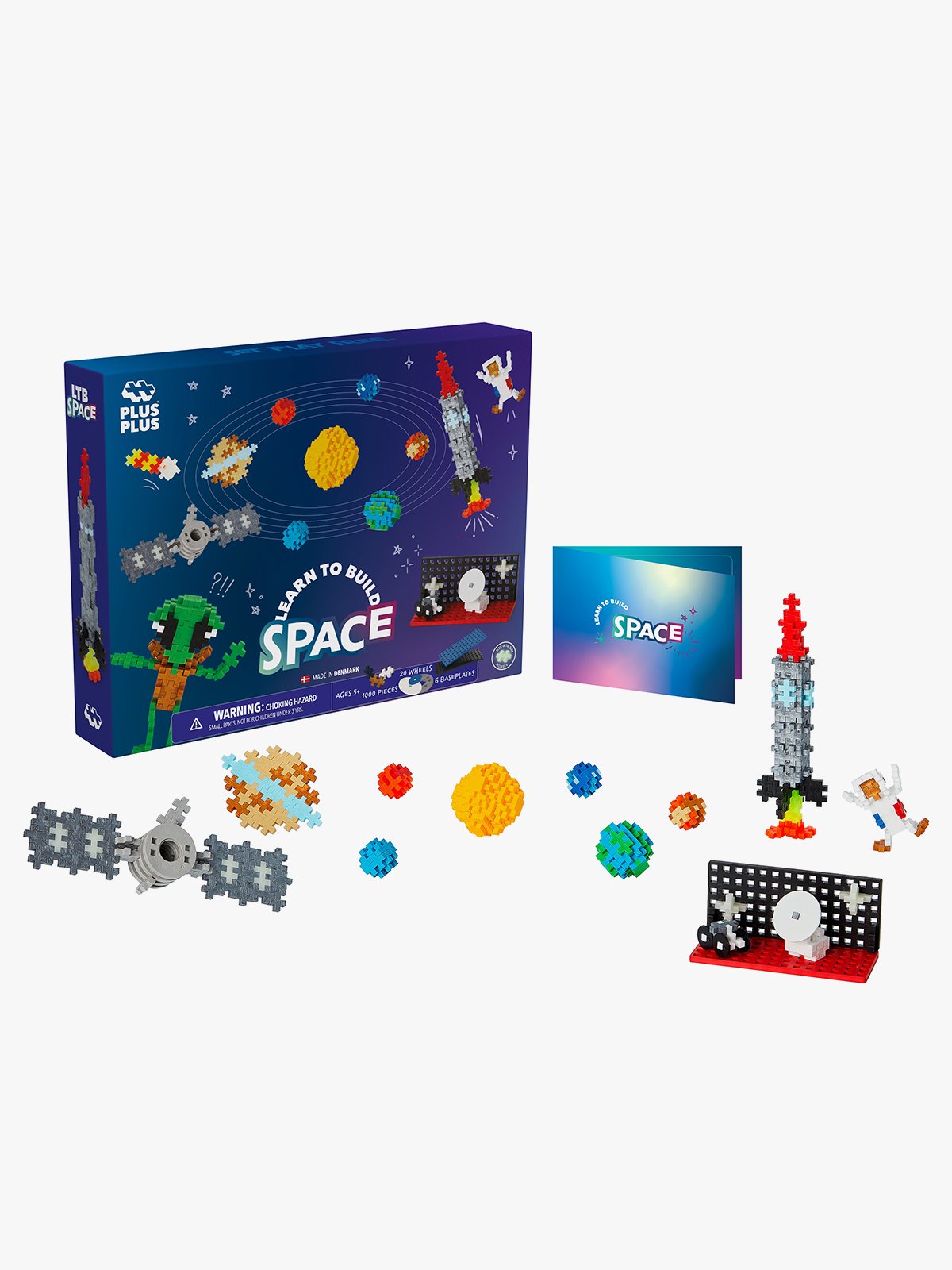 Plus-Plus Learn to Build Space Super Set Flerfarget