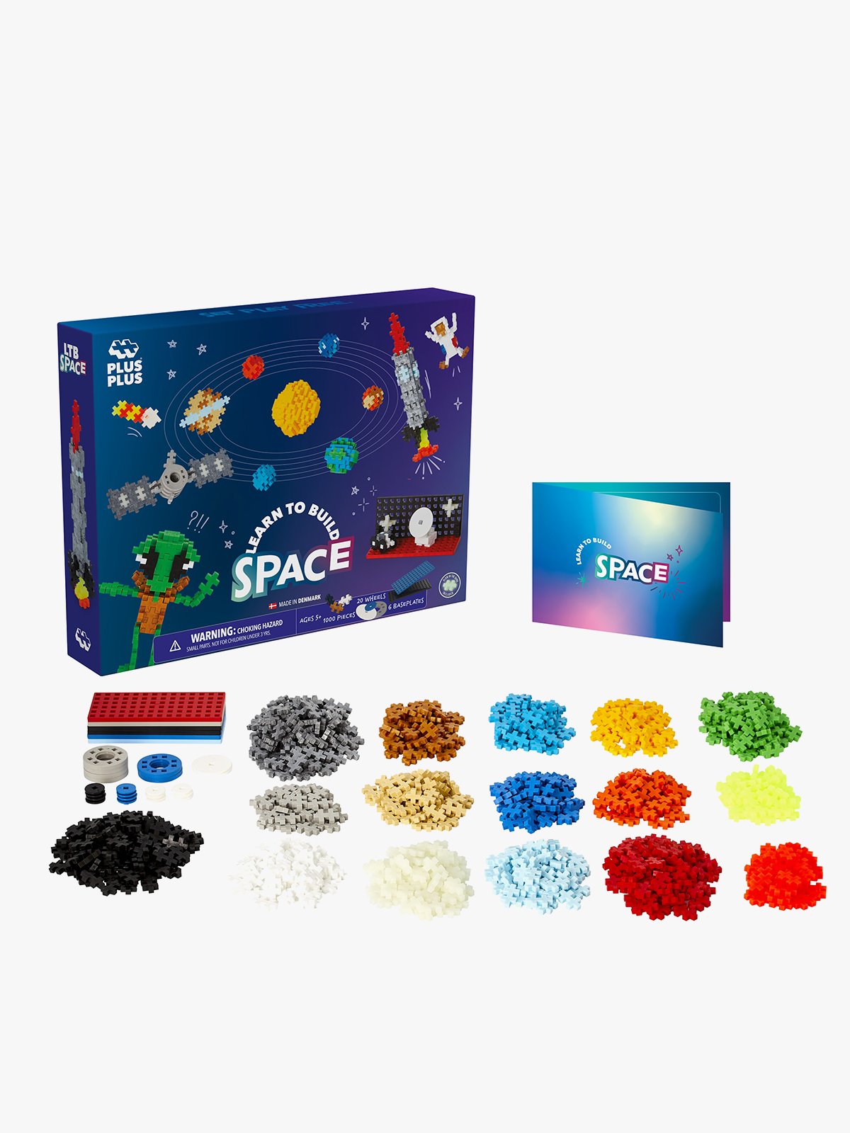 Plus-Plus Learn to Build Space Super Set Flerfarget
