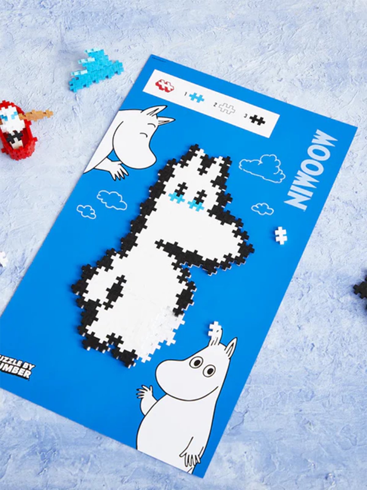 Plus-Plus Moomintroll Tube Flerfarget