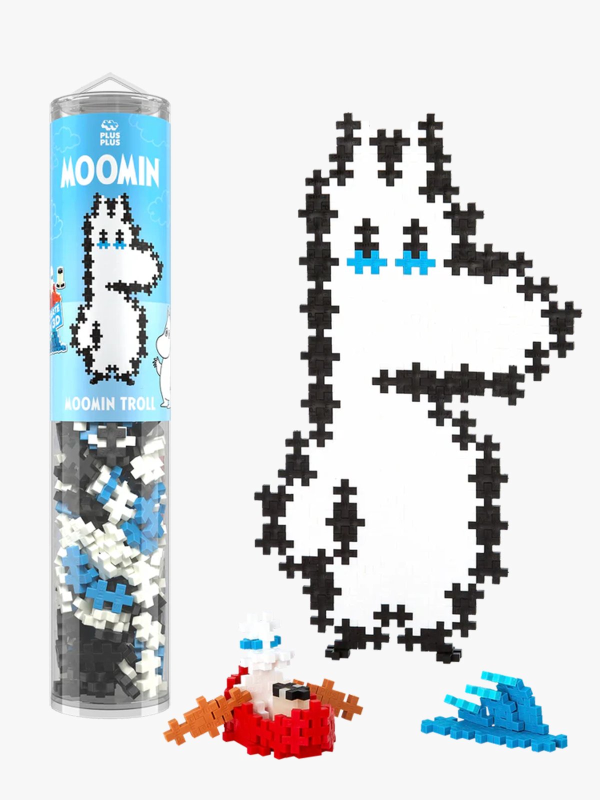Plus-Plus Moomintroll Tube Flerfarget