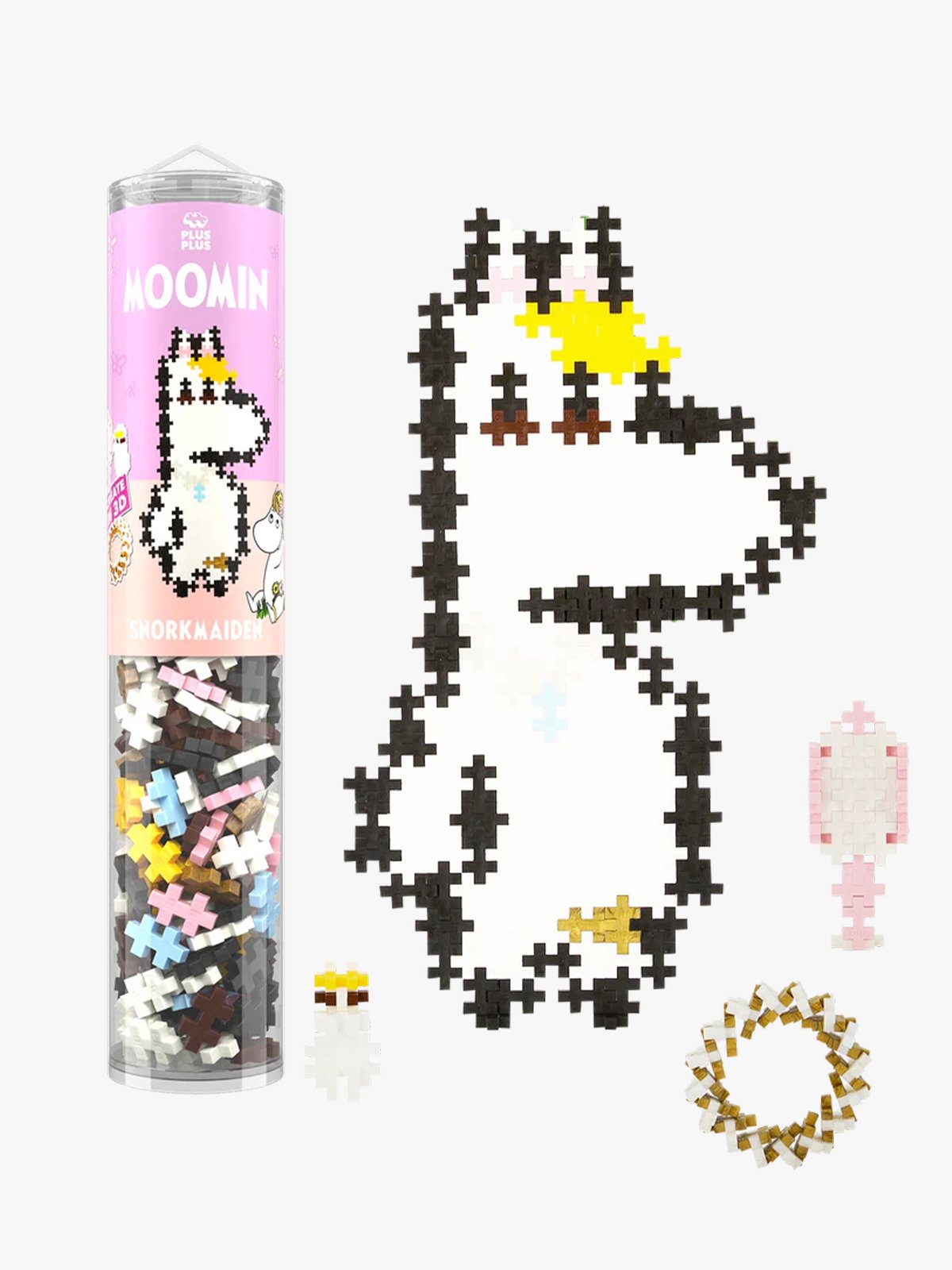 Plus-Plus Snorkmaiden Tube Flerfarget