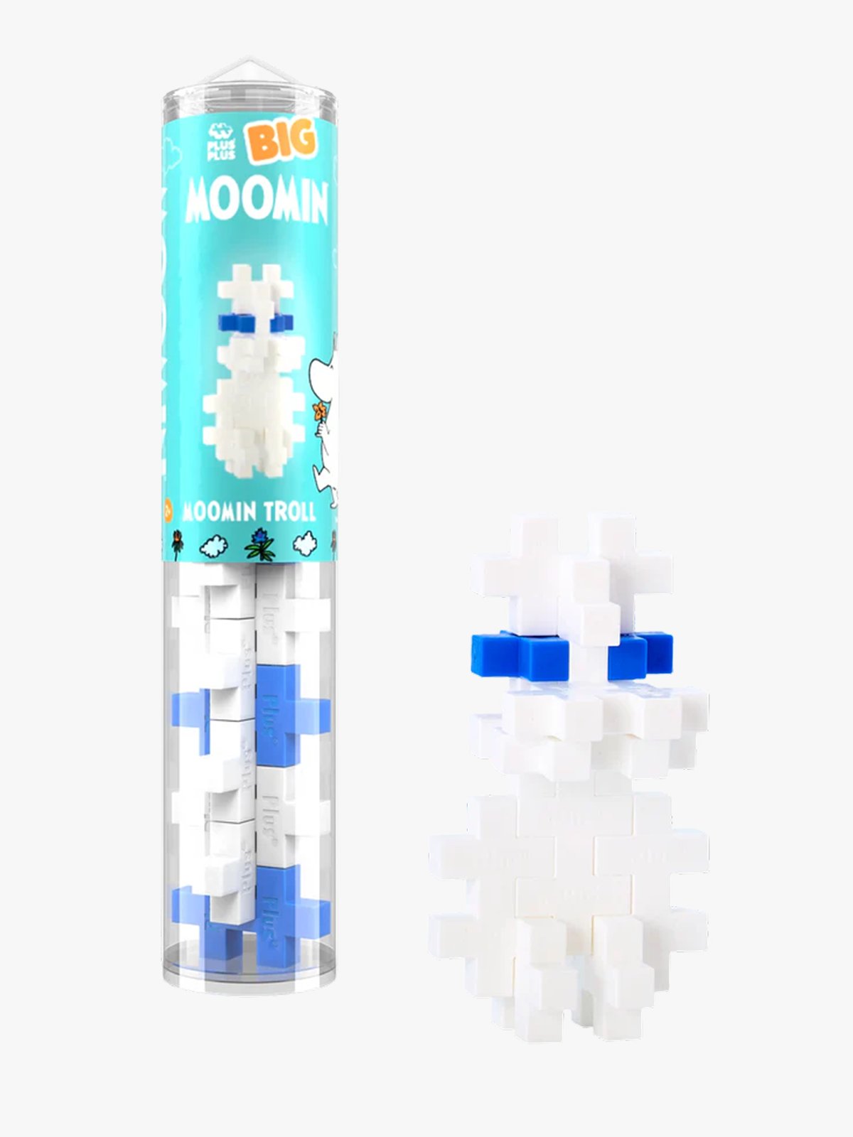 Plus-Plus BIG Moomintroll Tube Flerfarget