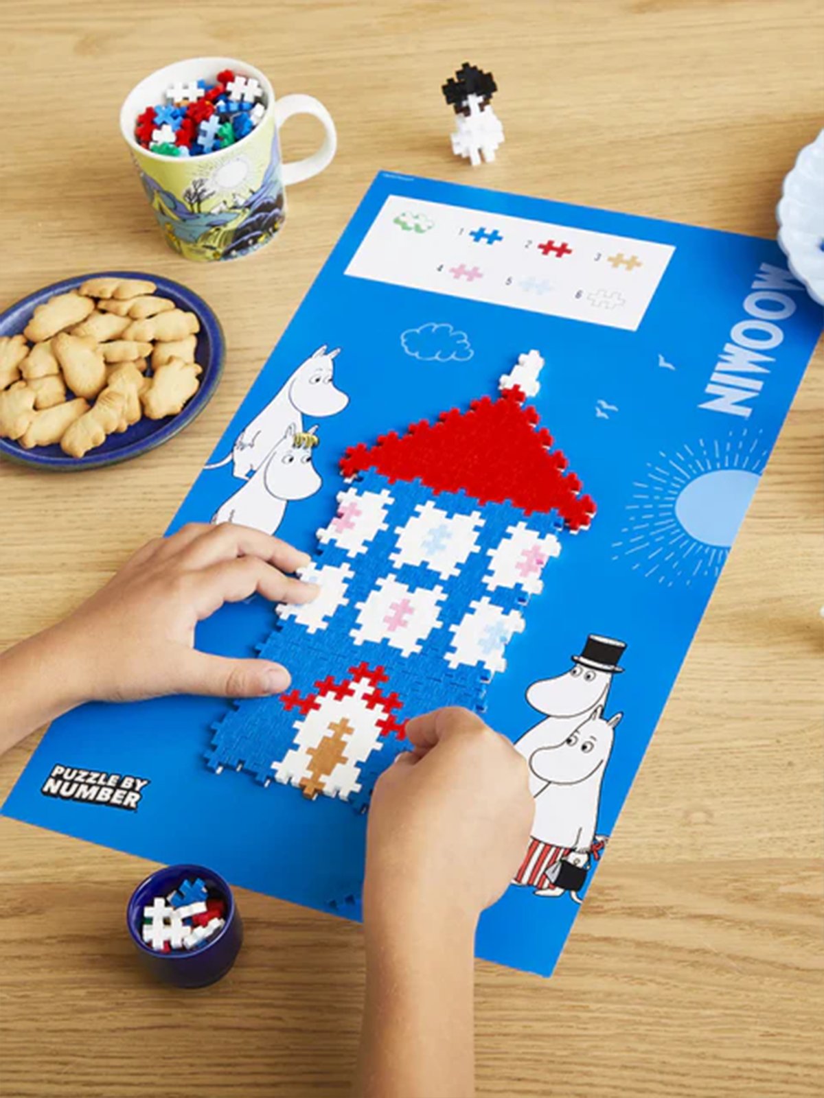Plus-Plus Moomin House Tube Flerfarget